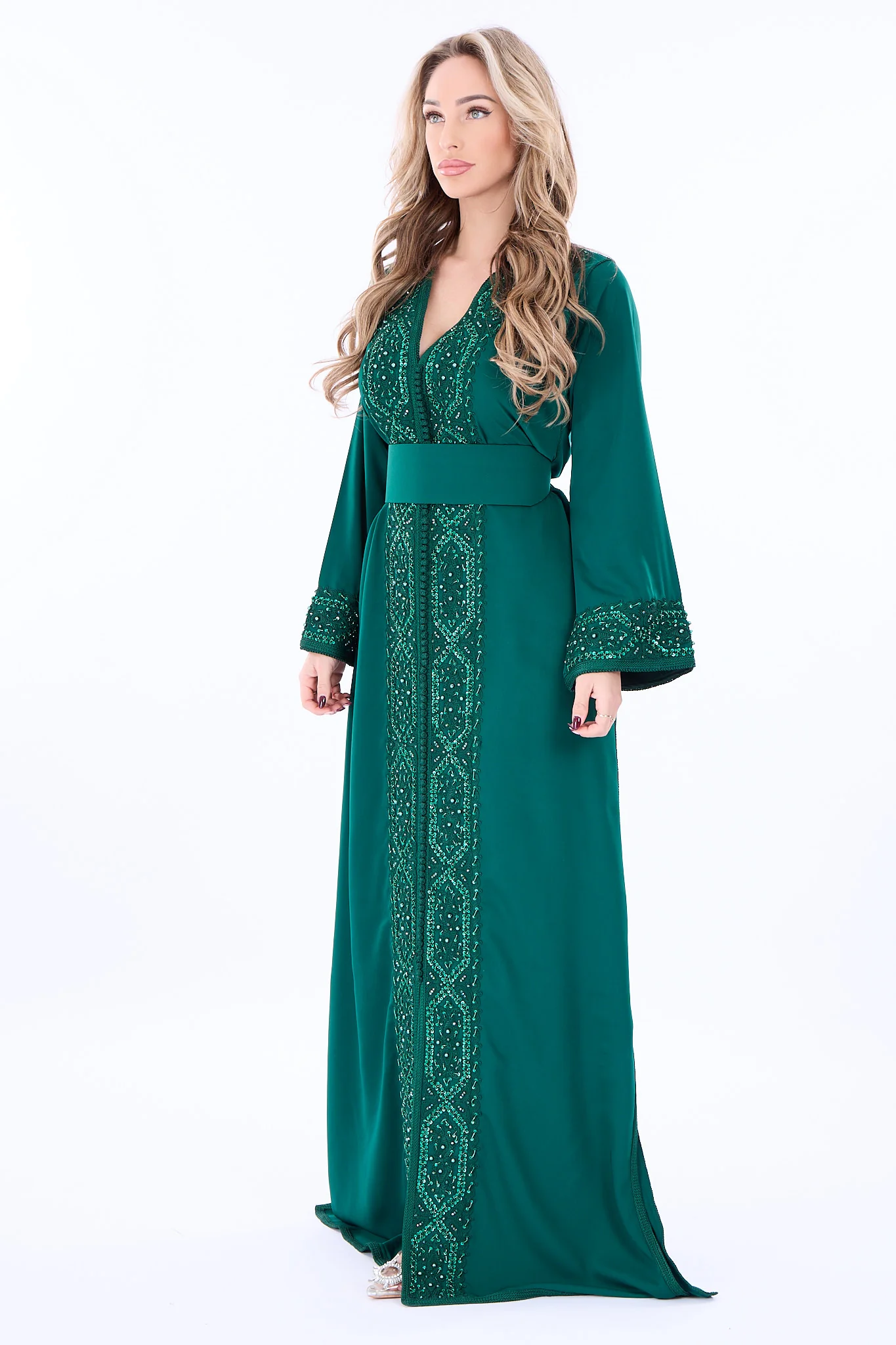 Caftan Rasha Darkgreen - Image 2