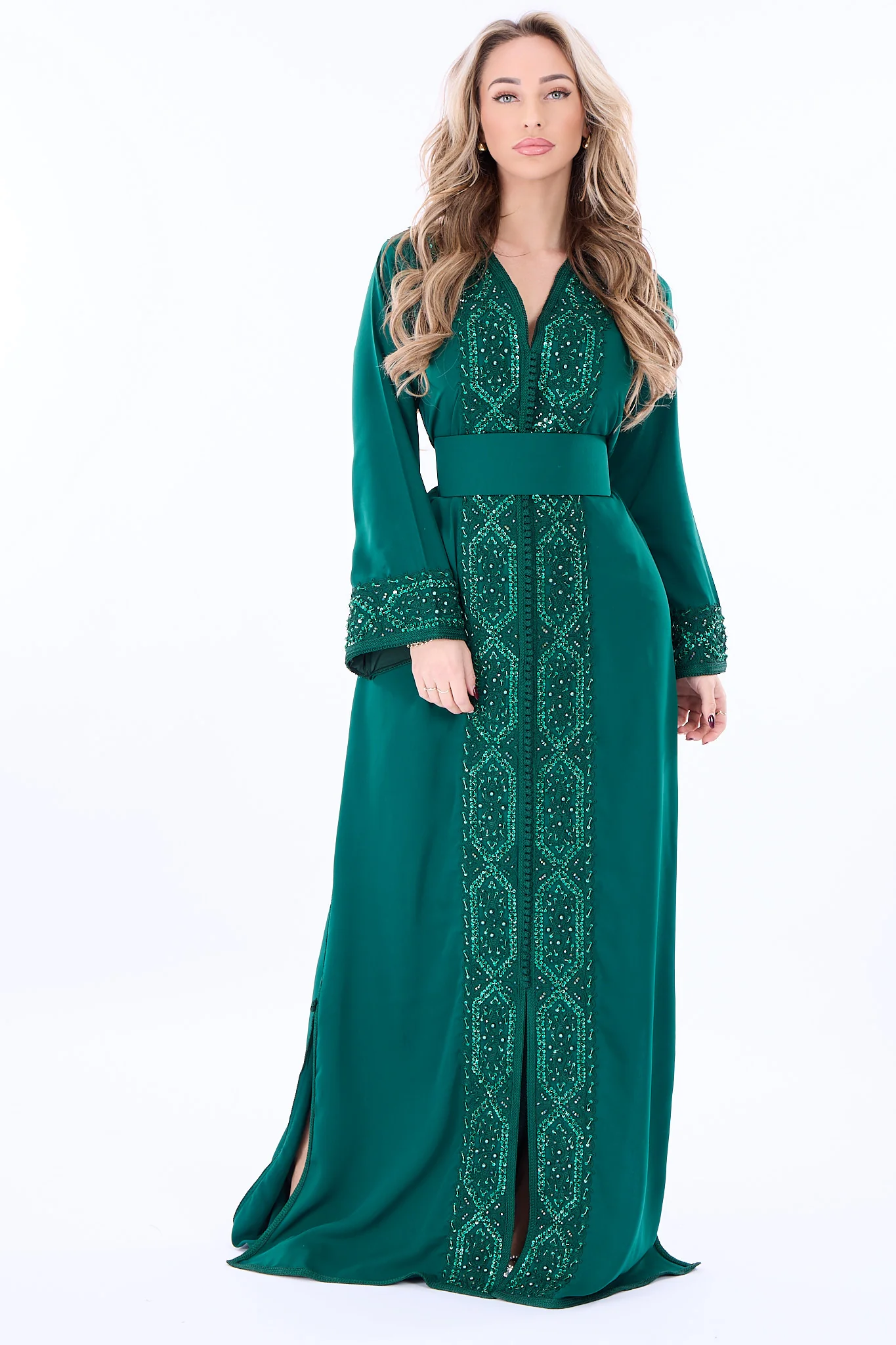 Caftan Rasha Darkgreen - Image 4