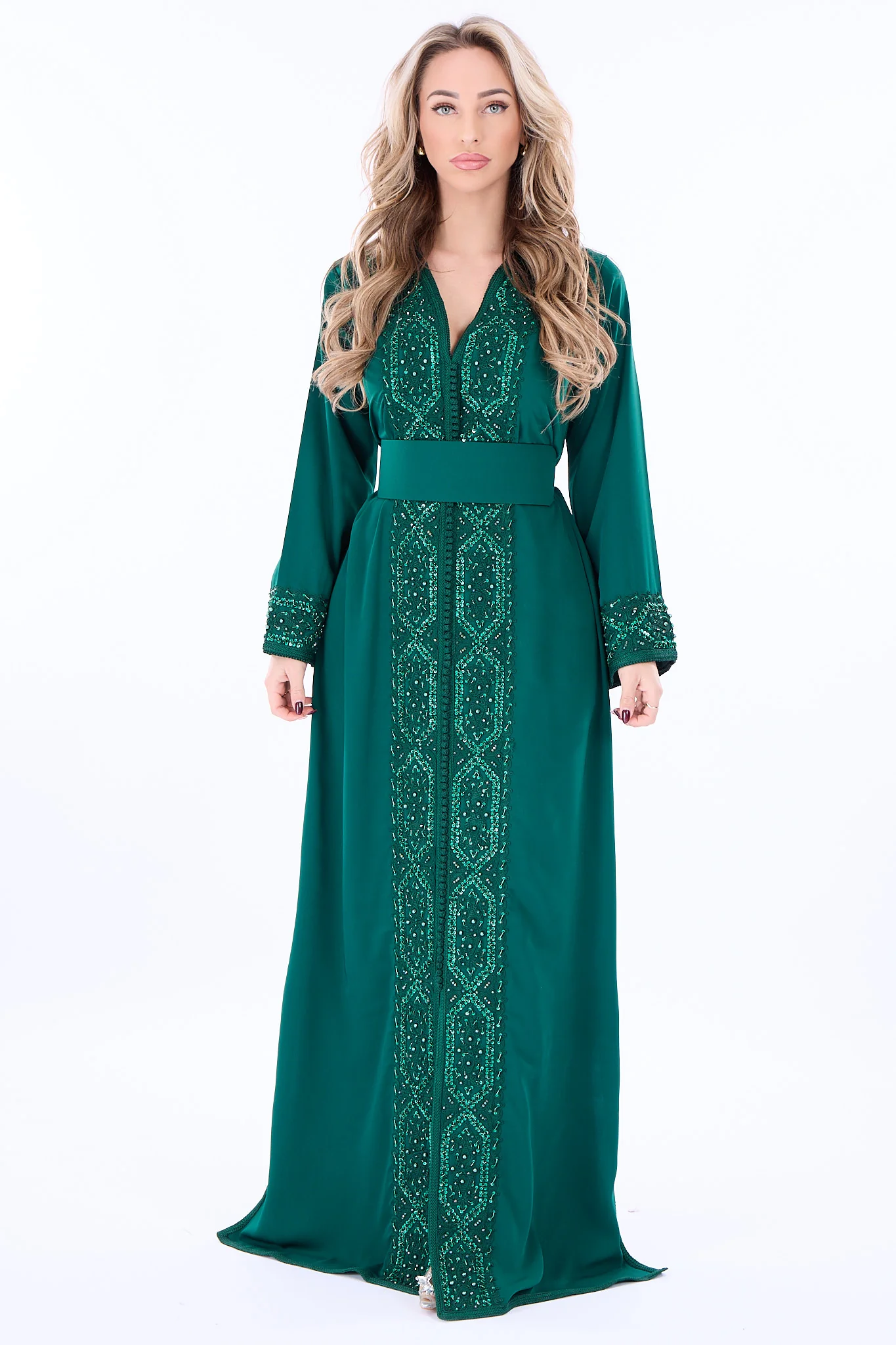 Caftan Rasha Darkgreen - Image 6