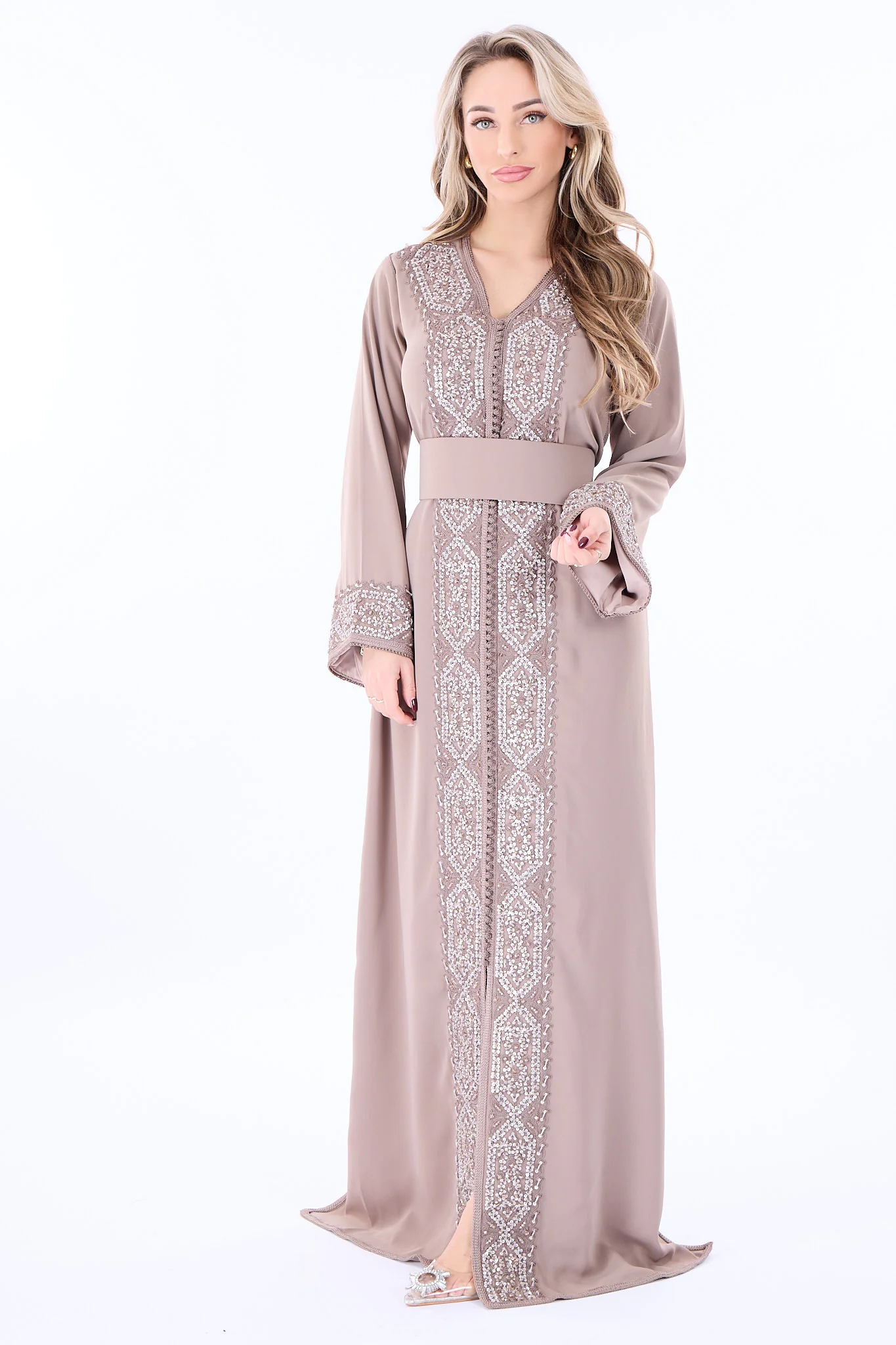 Caftan Rasha Nude - Image 7