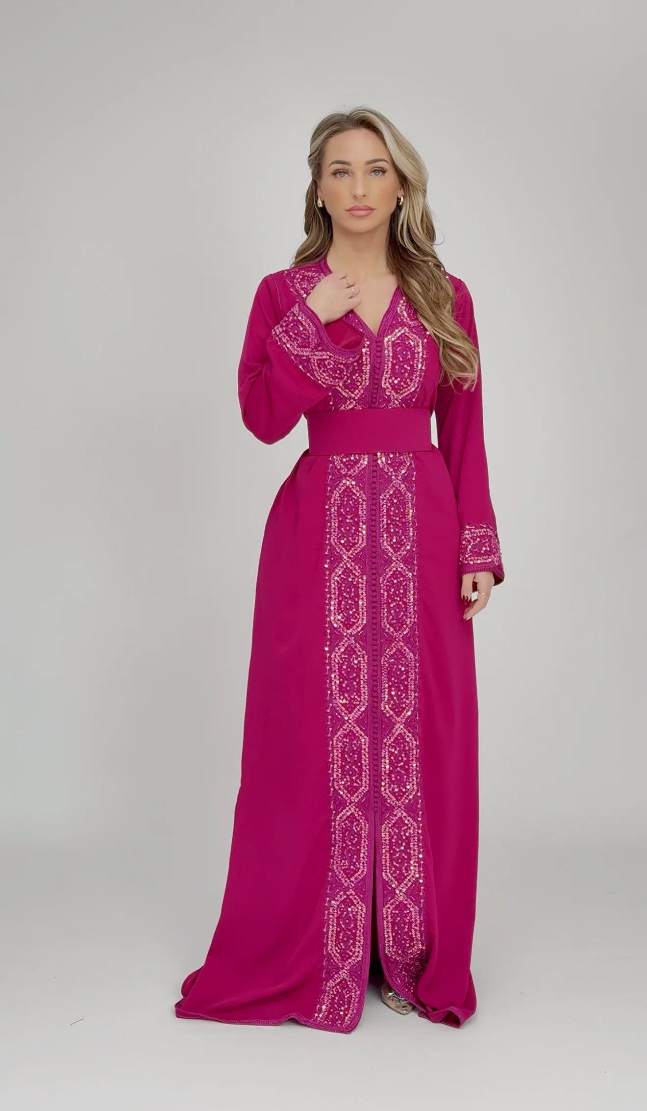 Caftan Rasha Magenta - Image 2