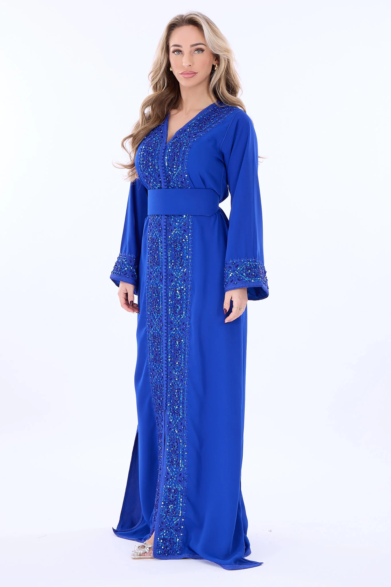 Caftan Rasha Royalblue - Image 4