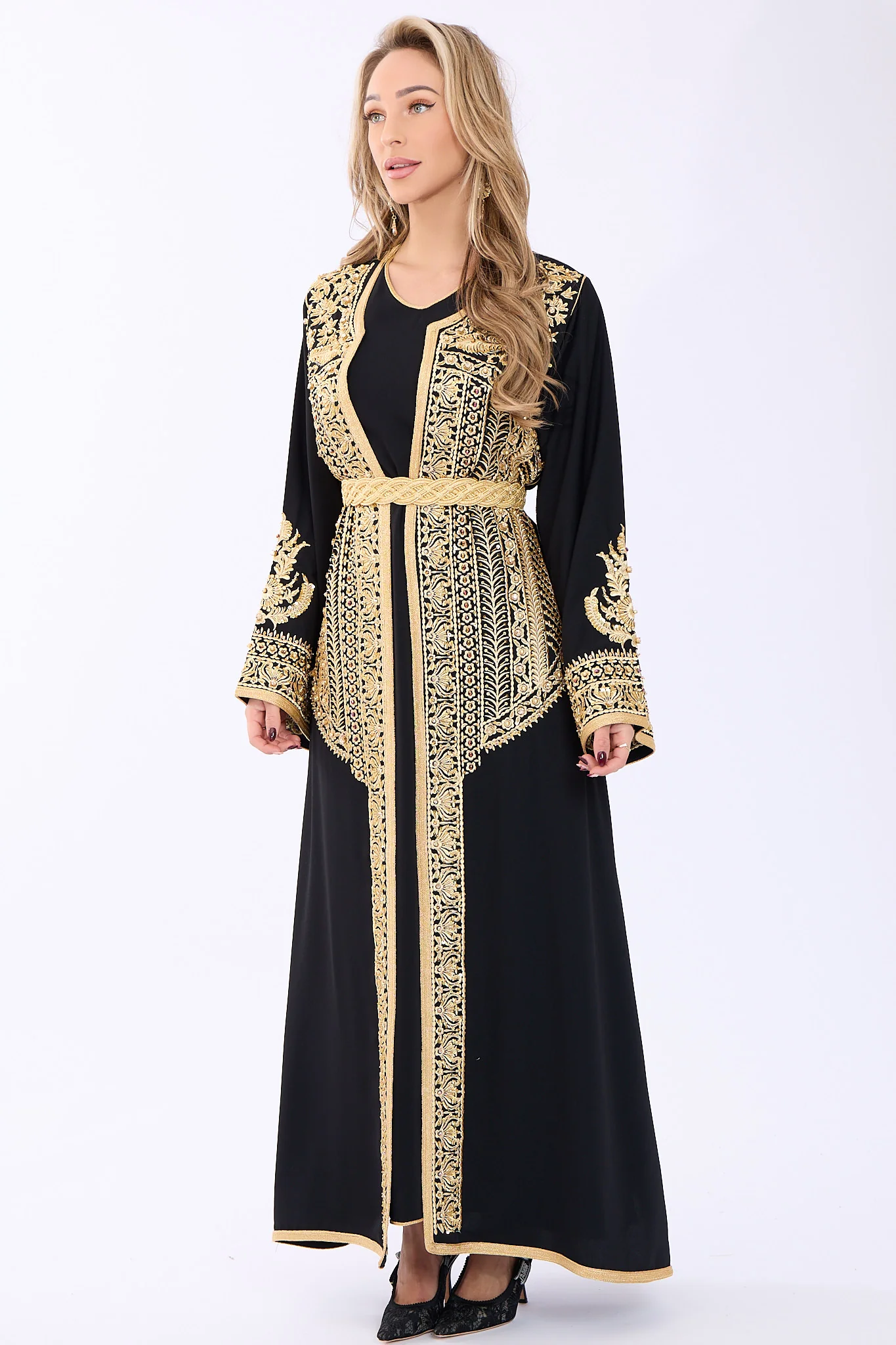 Caftan Reem Black - Image 3