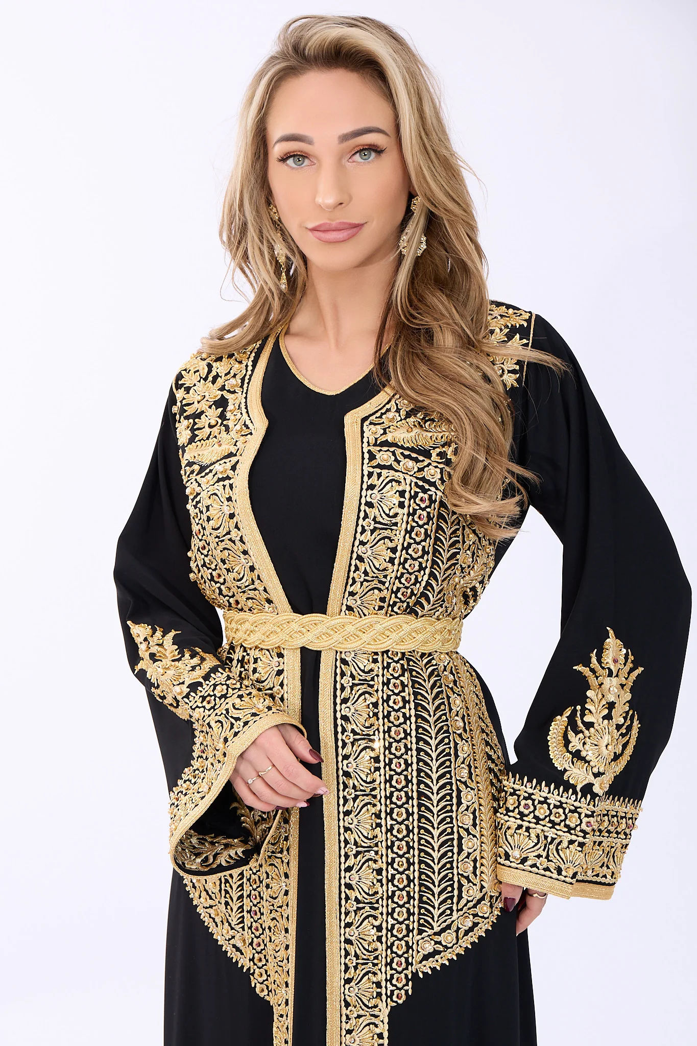 Caftan Reem Black - Image 5
