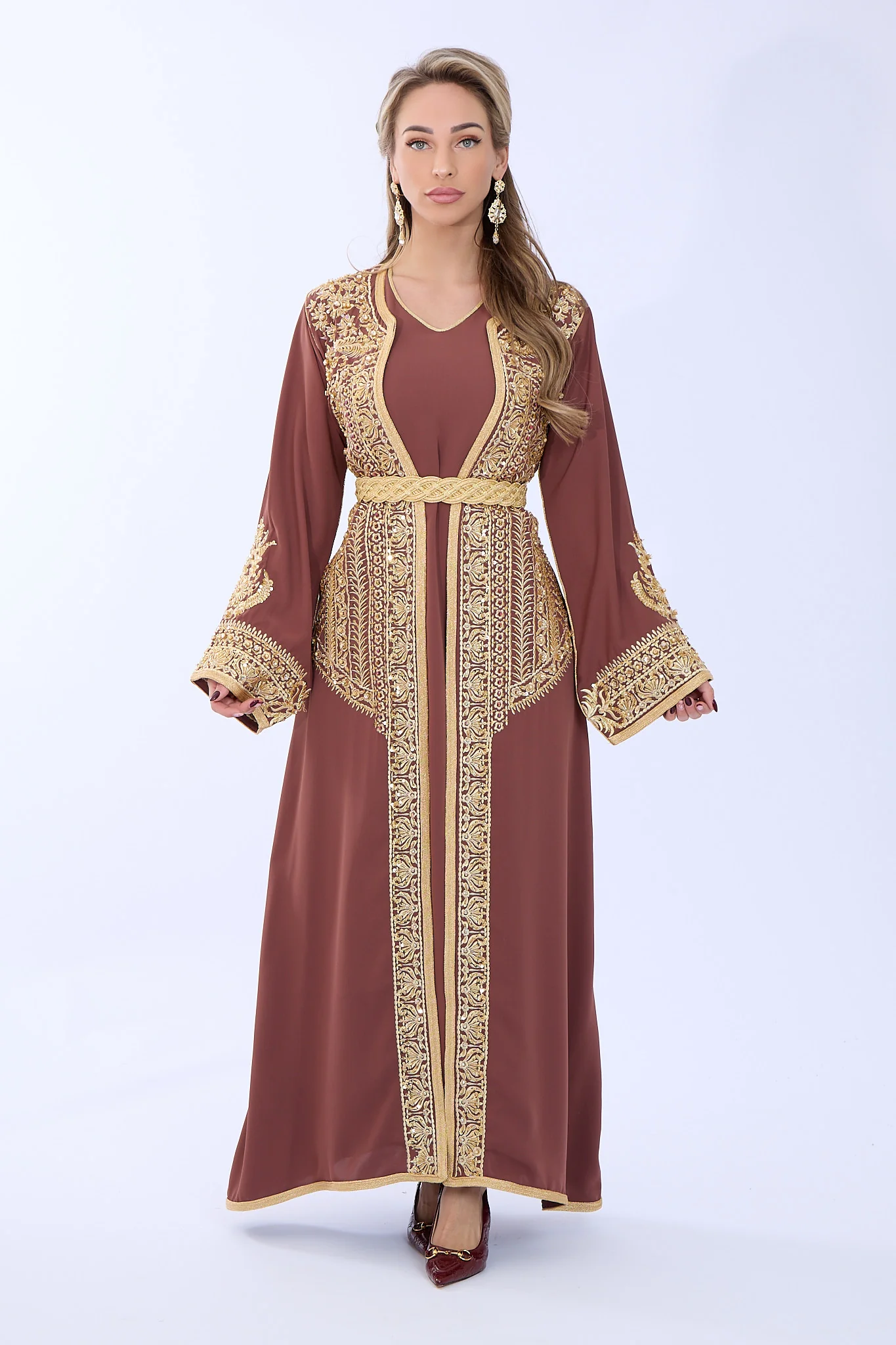 Caftan Reem Brown - Image 2
