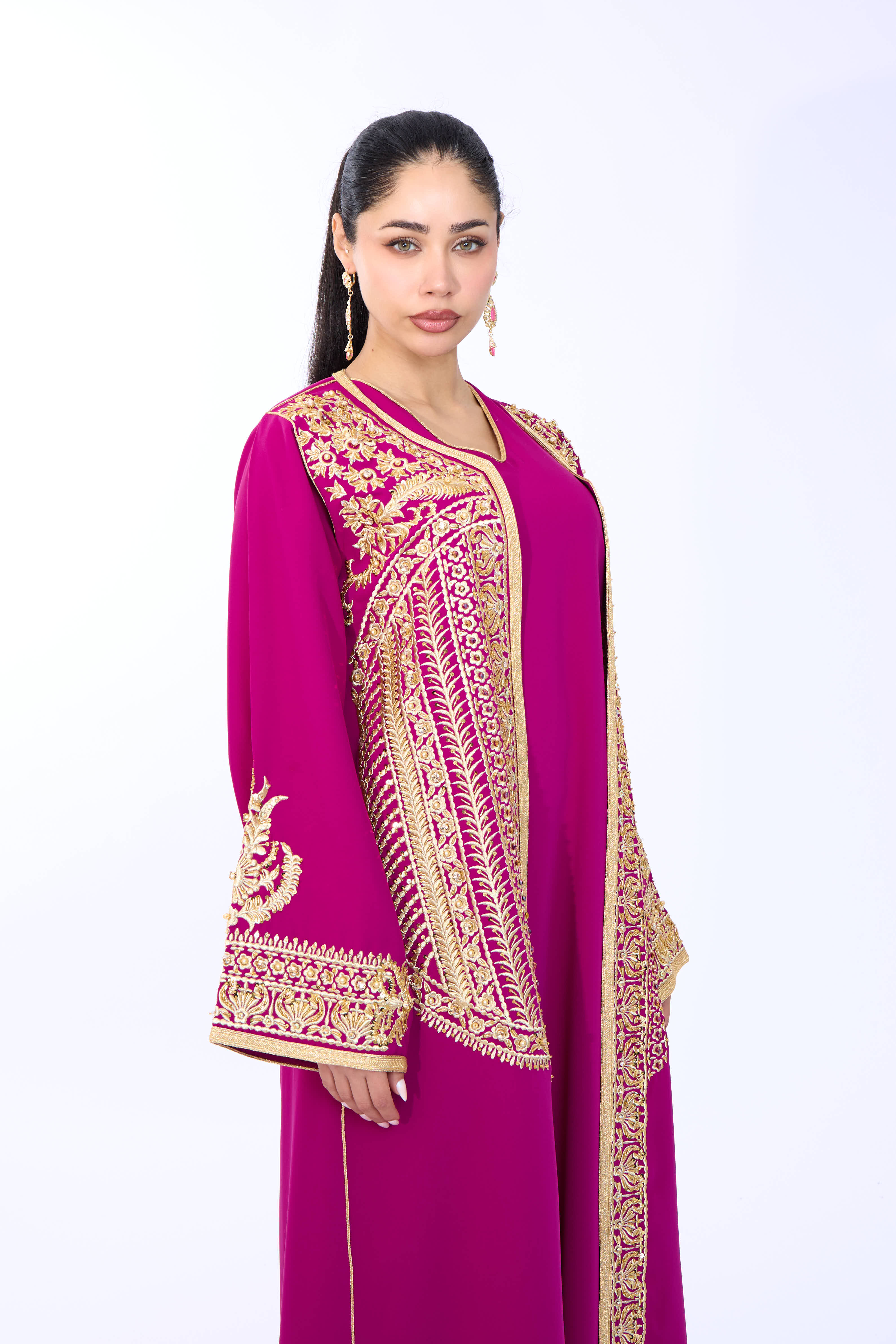 Caftan Reem Magenta - Image 3