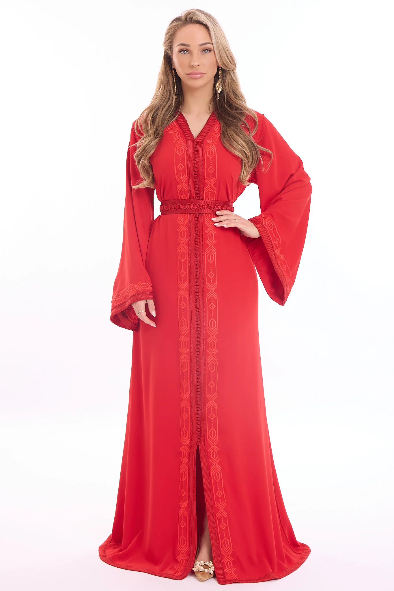 Caftan Ria Red - Image 4