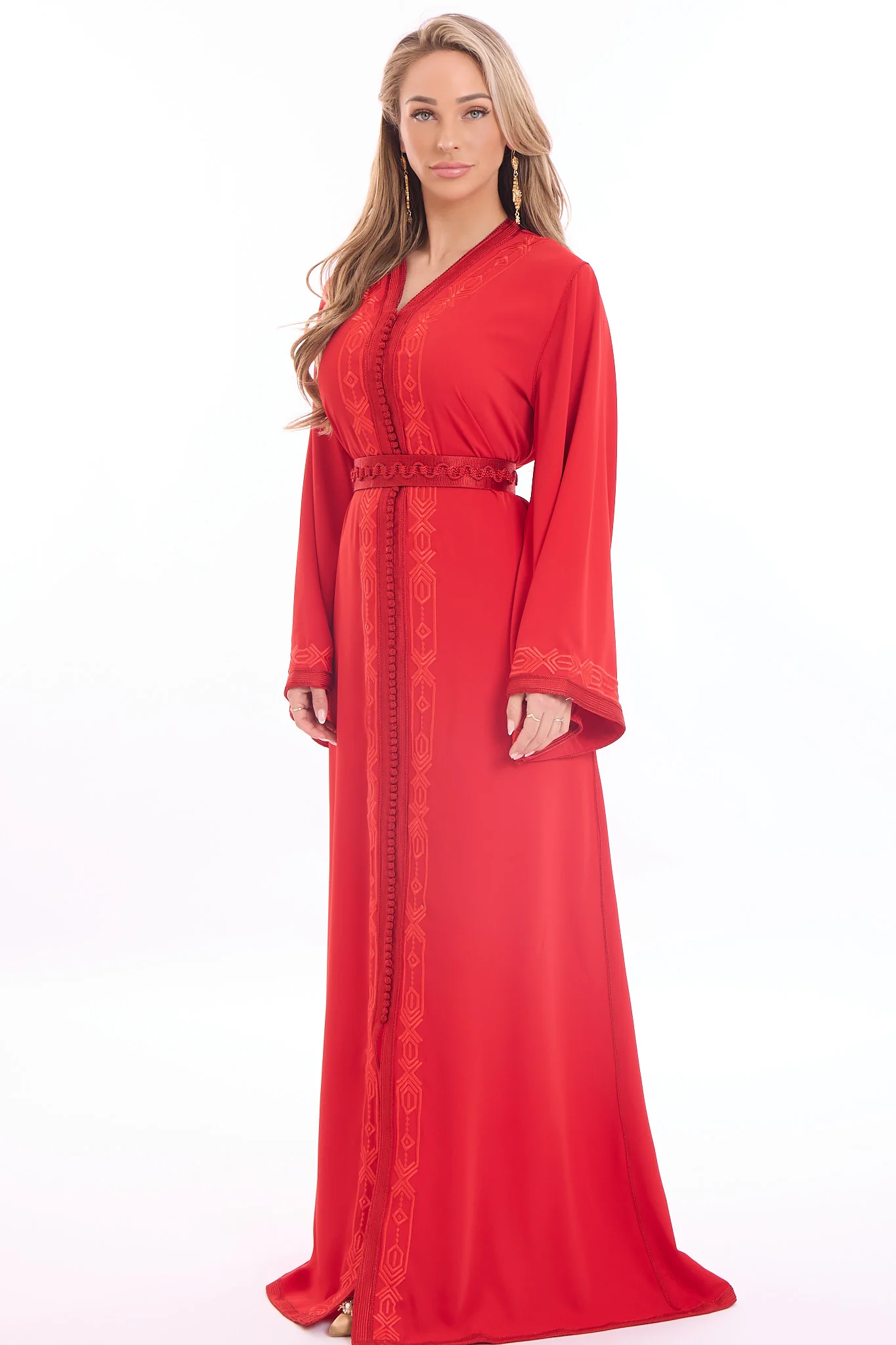 Caftan Ria Red - Image 7