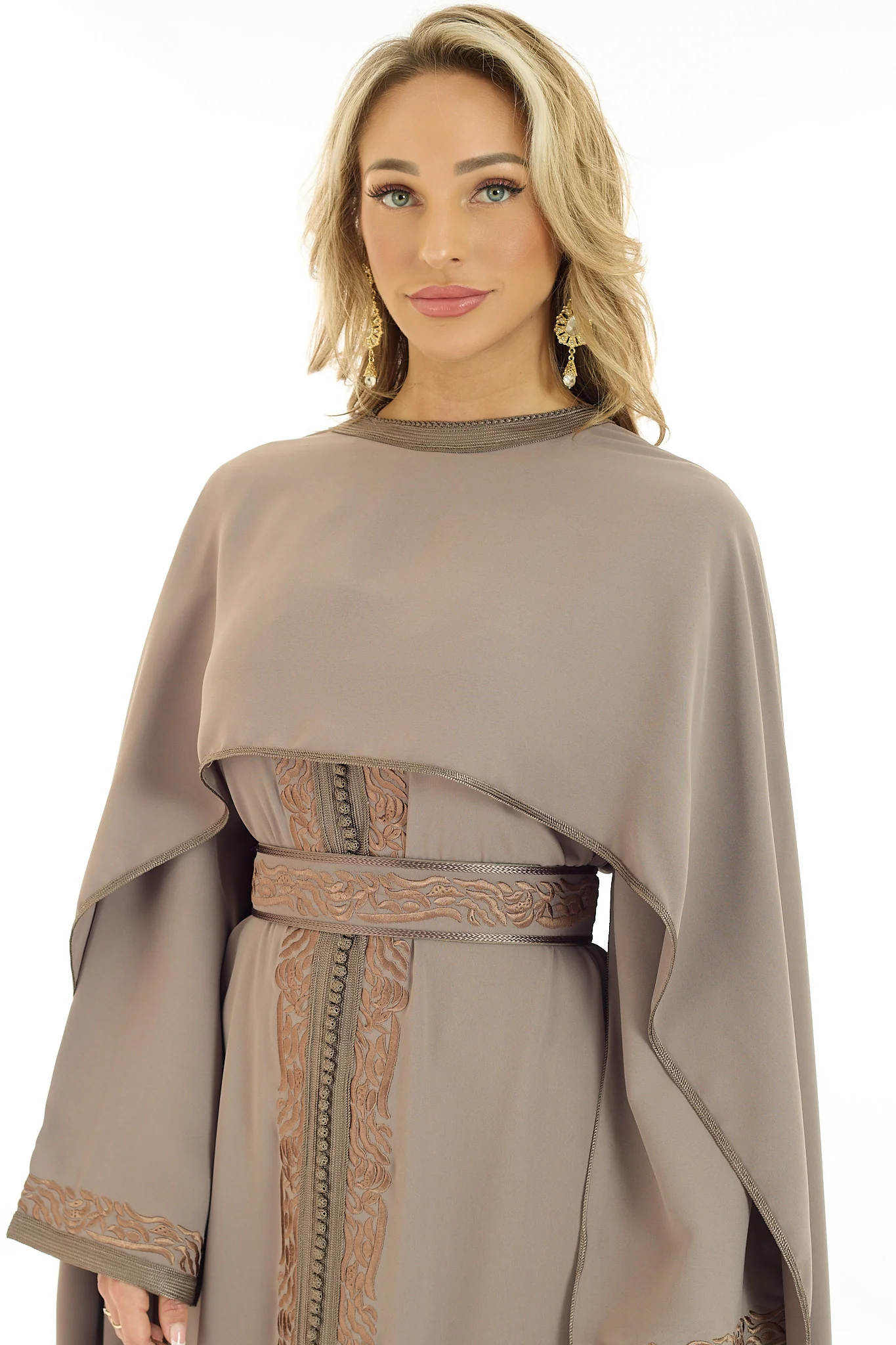 Caftan Rofayda Nude - Image 5
