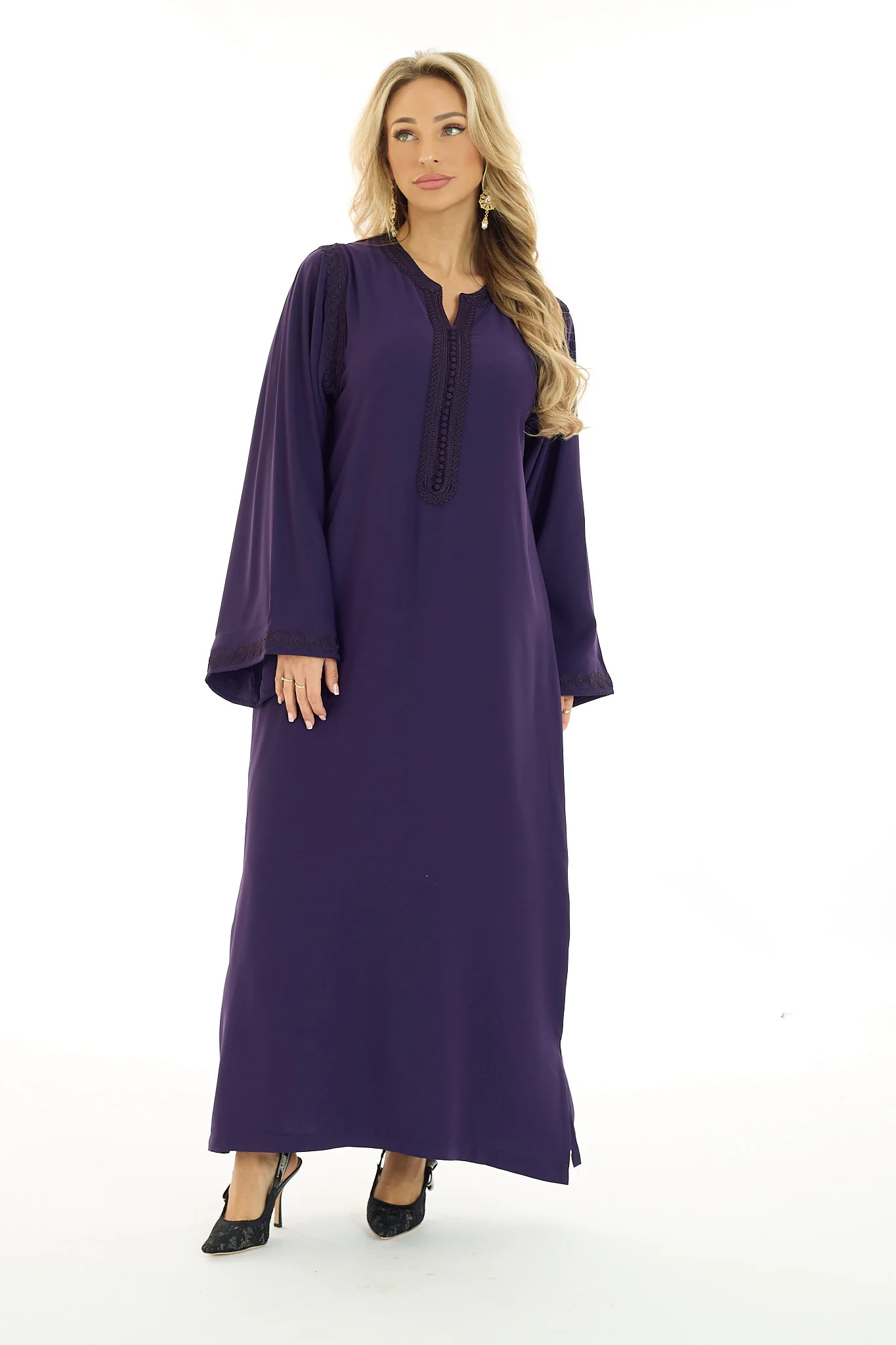 Caftan Safiya Purple - Image 8