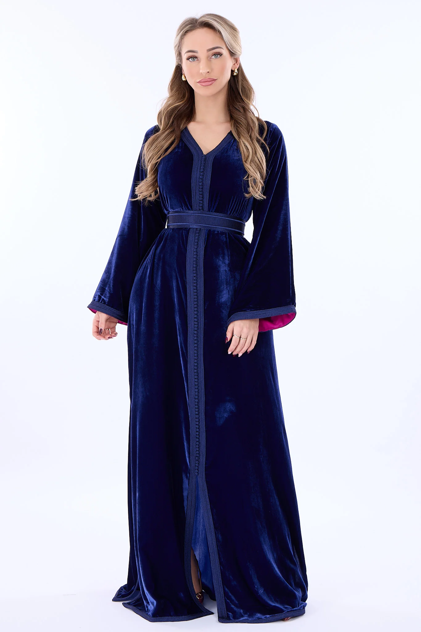 Caftan Sahar Oxfordblue - Image 3