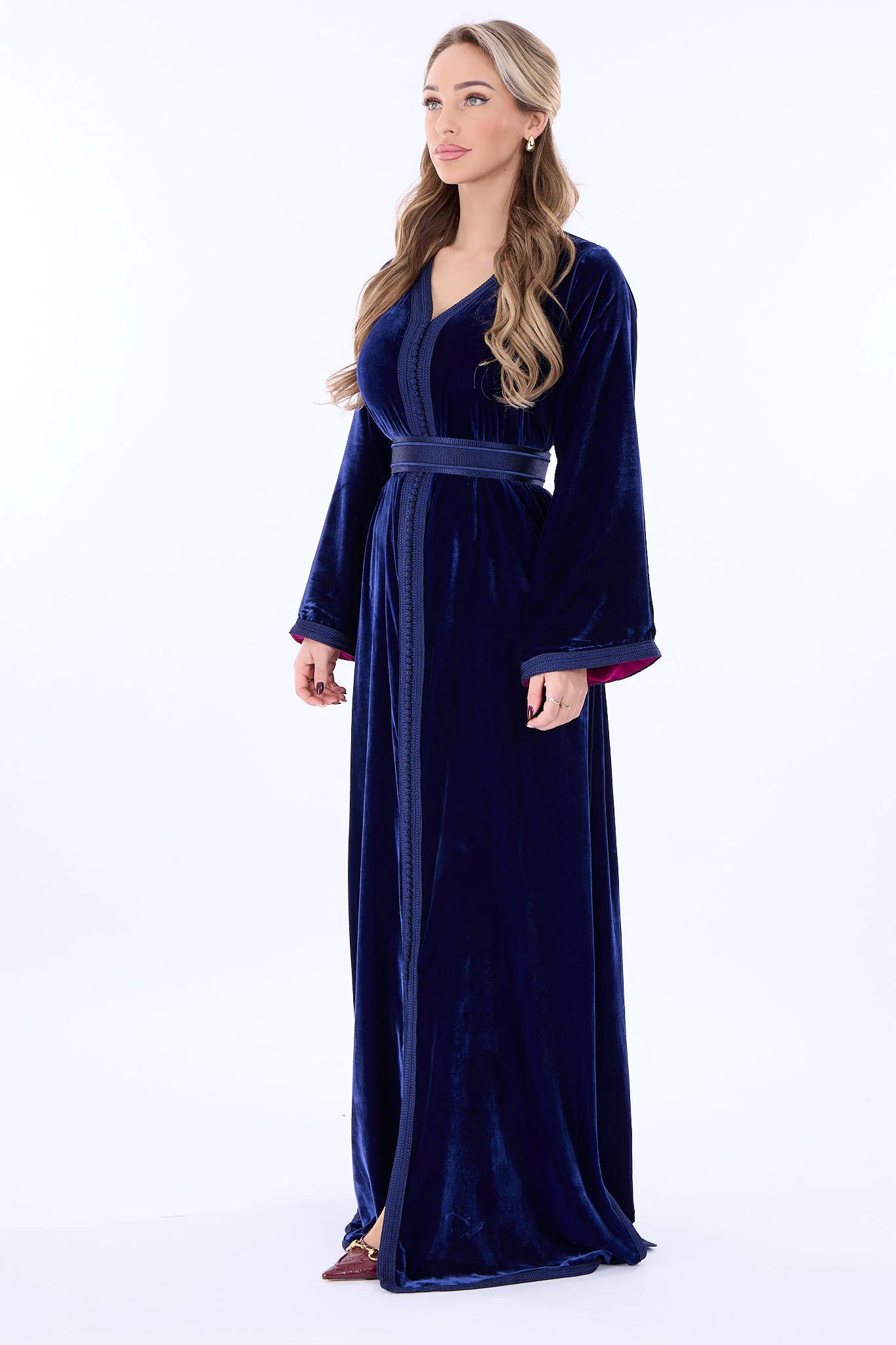 Caftan Sahar Oxfordblue - Image 4