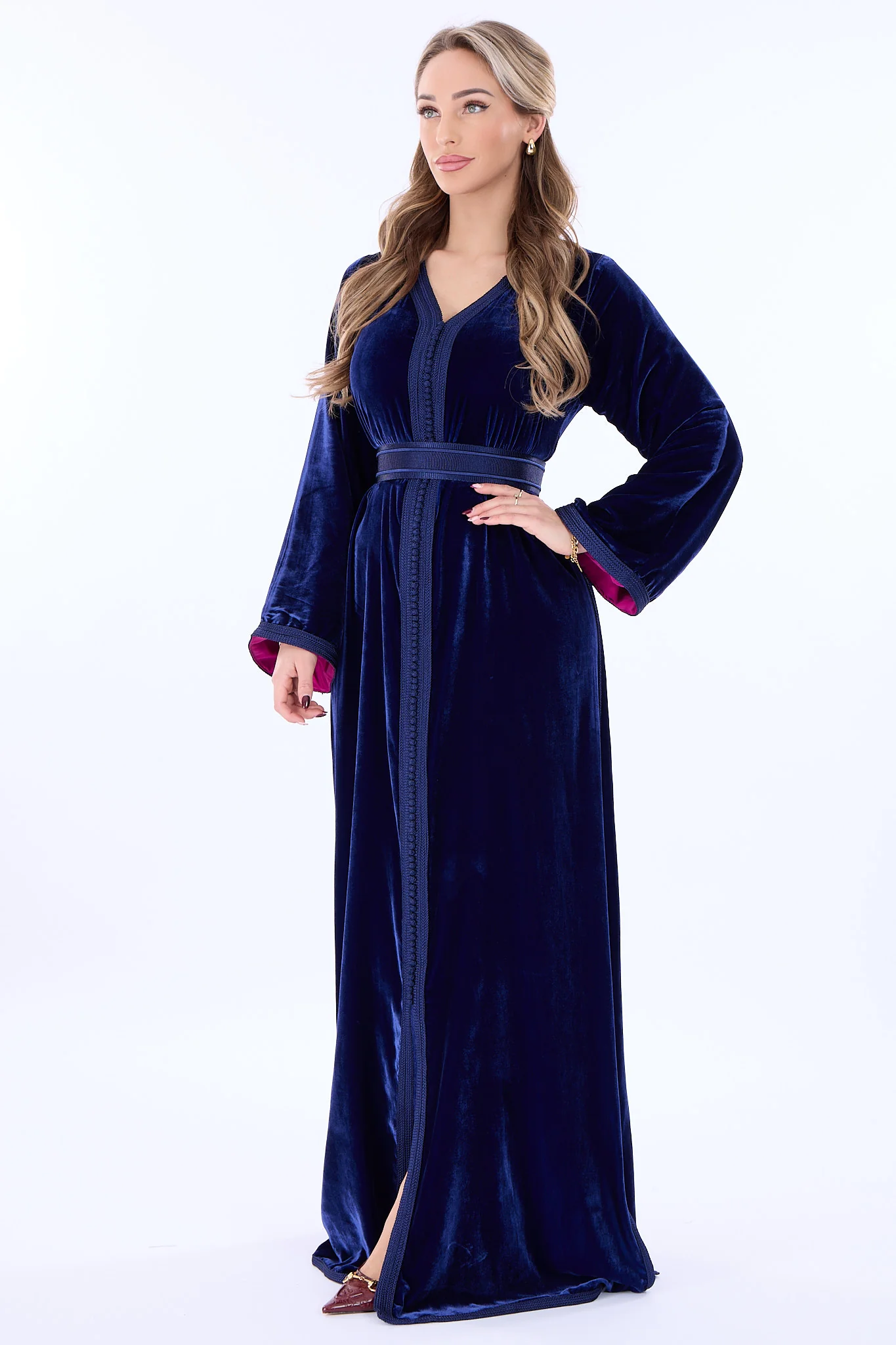 Caftan Sahar Oxfordblue - Image 6