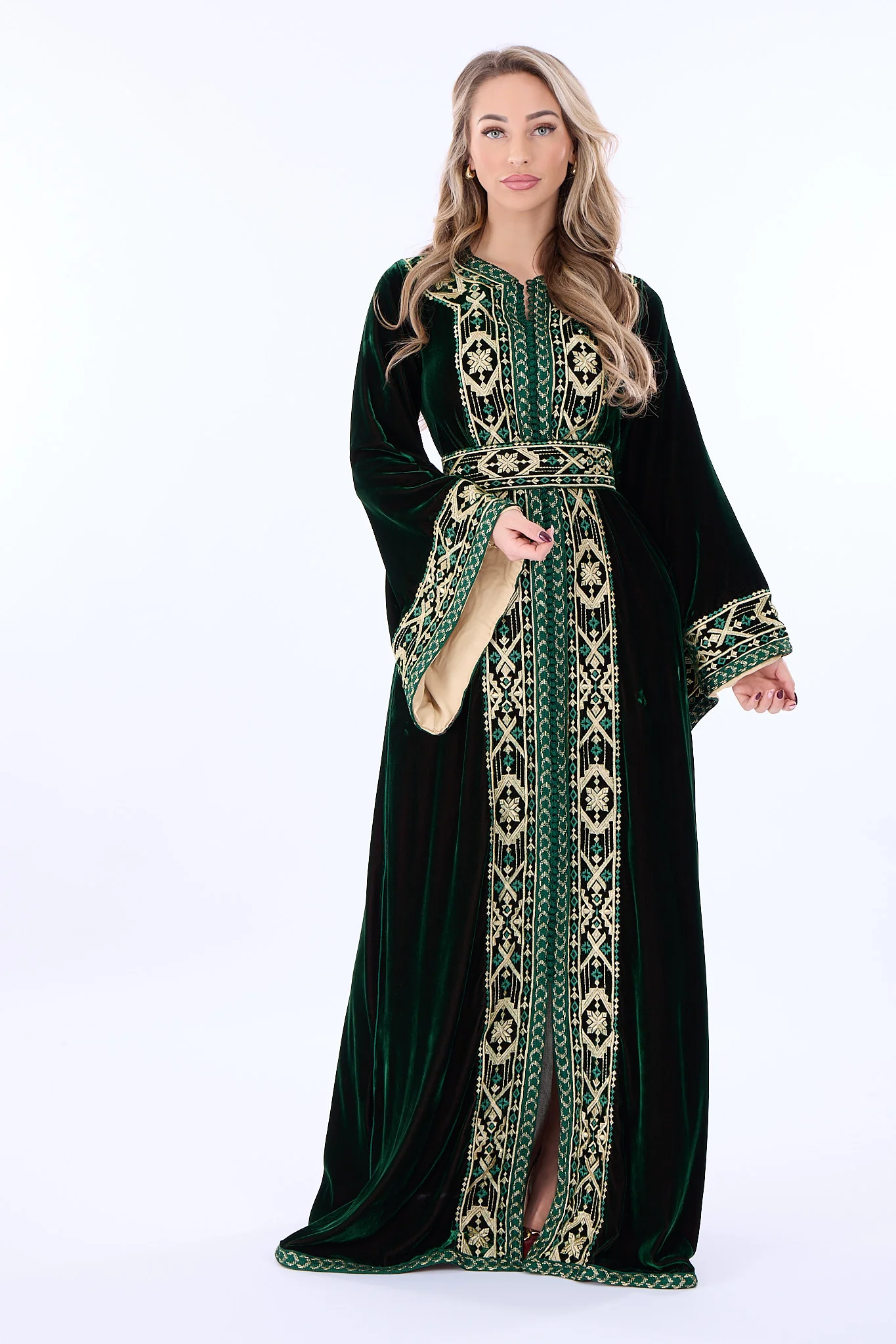 Caftan Sama Darkgreen - Image 2