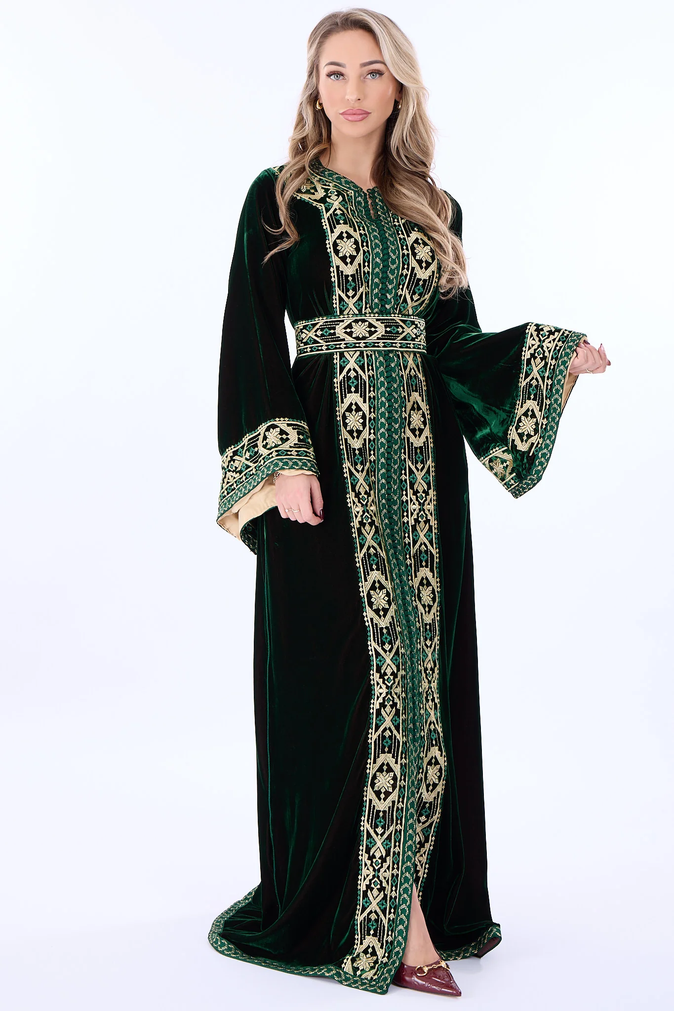 Caftan Sama Darkgreen - Image 4