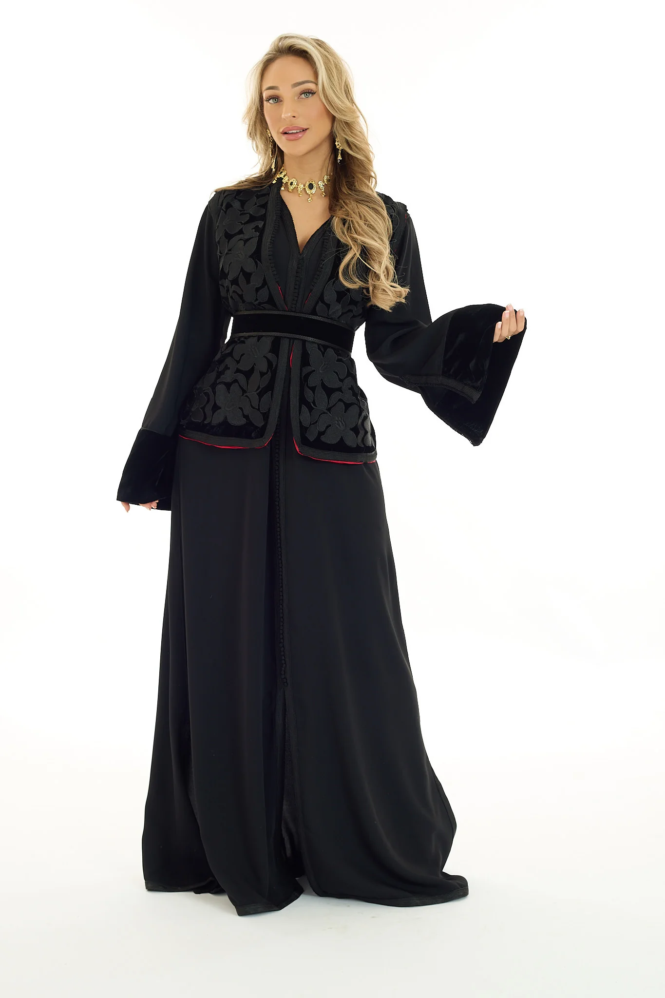 Caftan Solana Black - Image 3