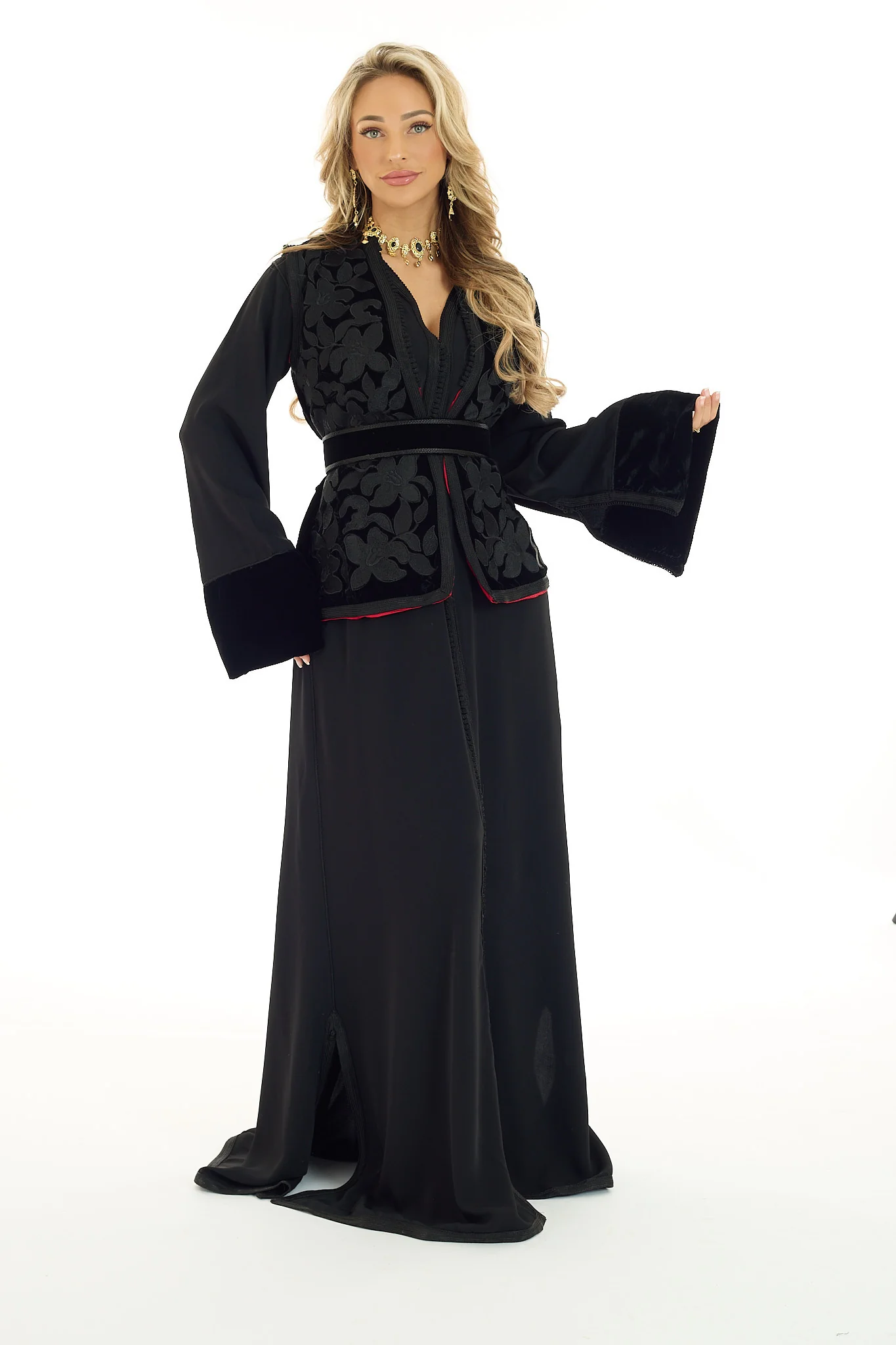 Caftan Solana Black - Image 4