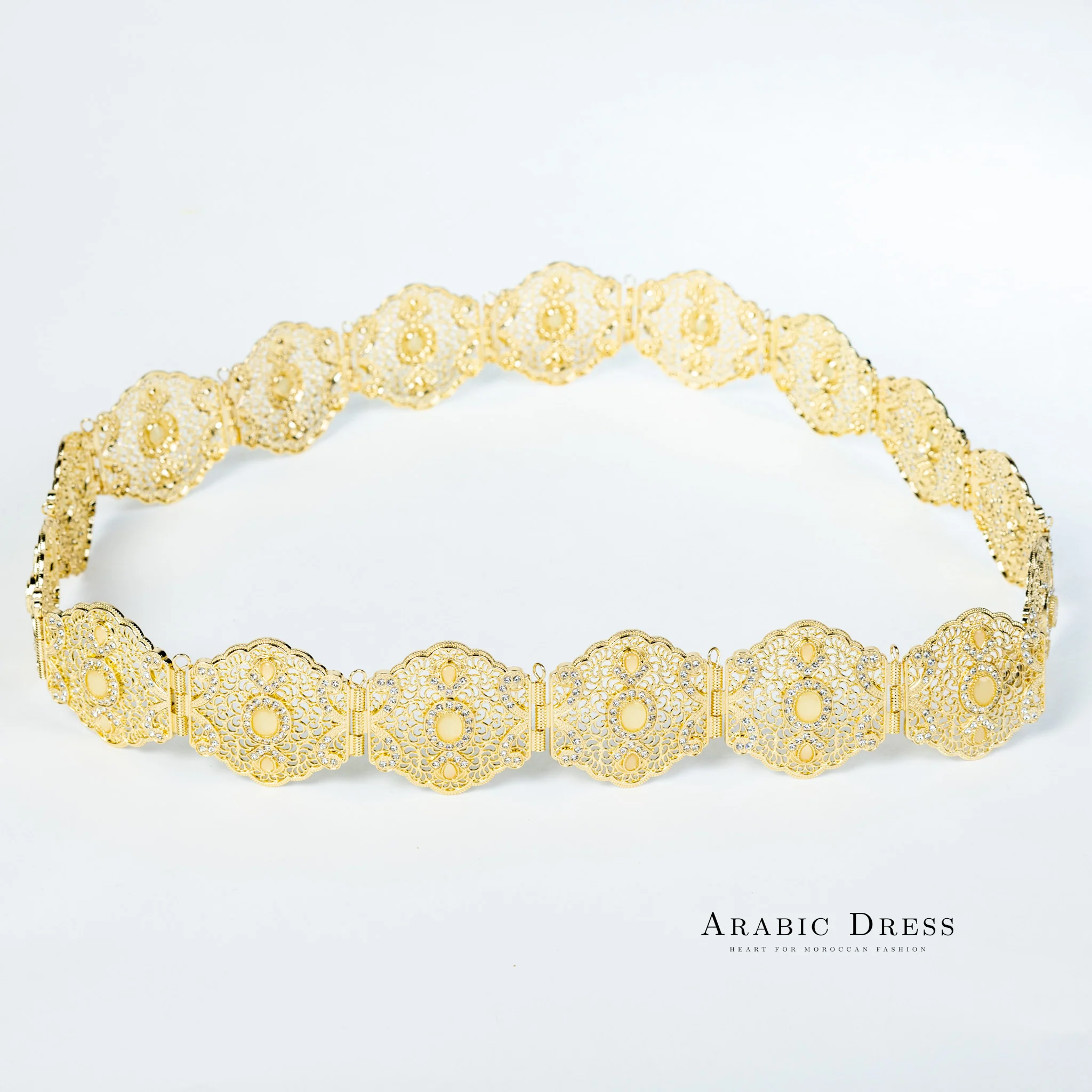 Ahri Gold/Creme Belt - Image 2