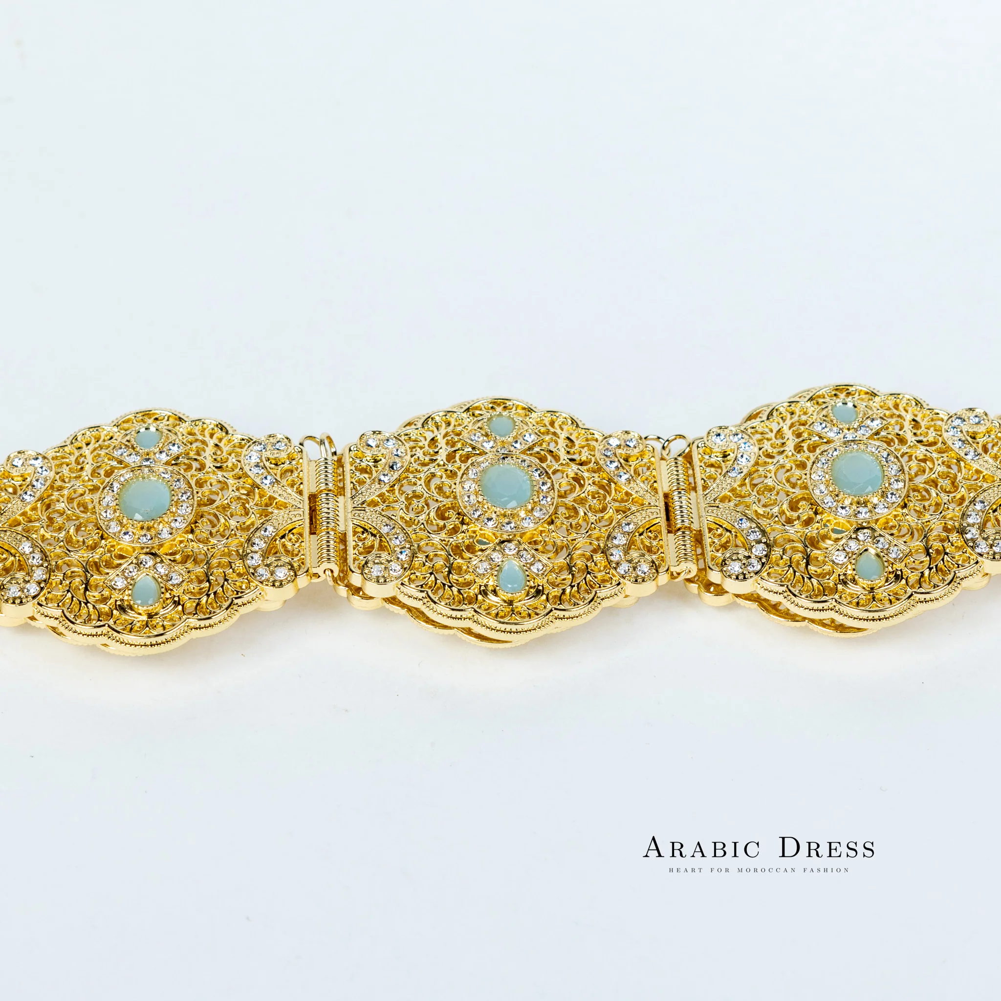 Ahri Gold/Turquoise Belt - Image 3
