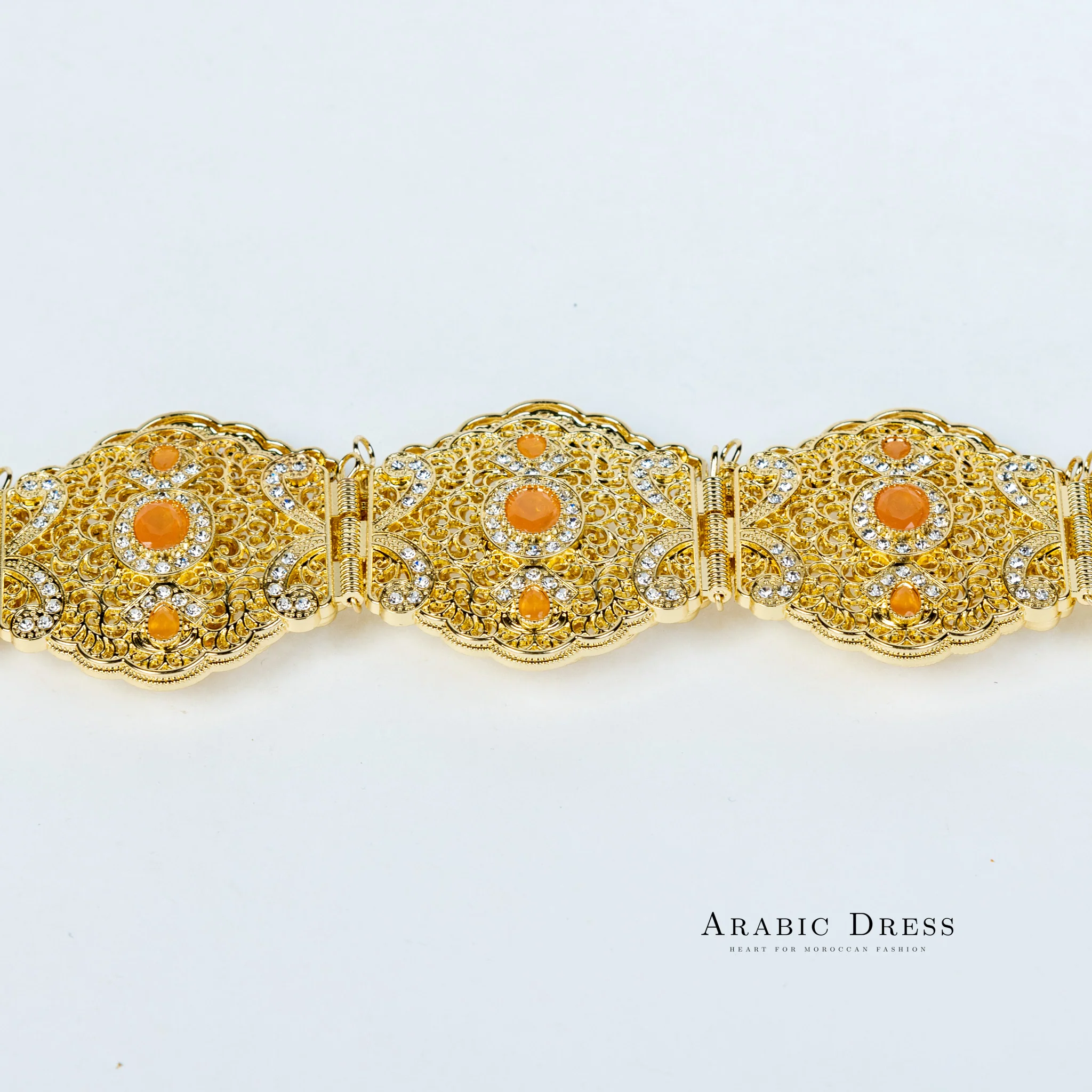 Ahri Gold/Salmon Belt - Image 3