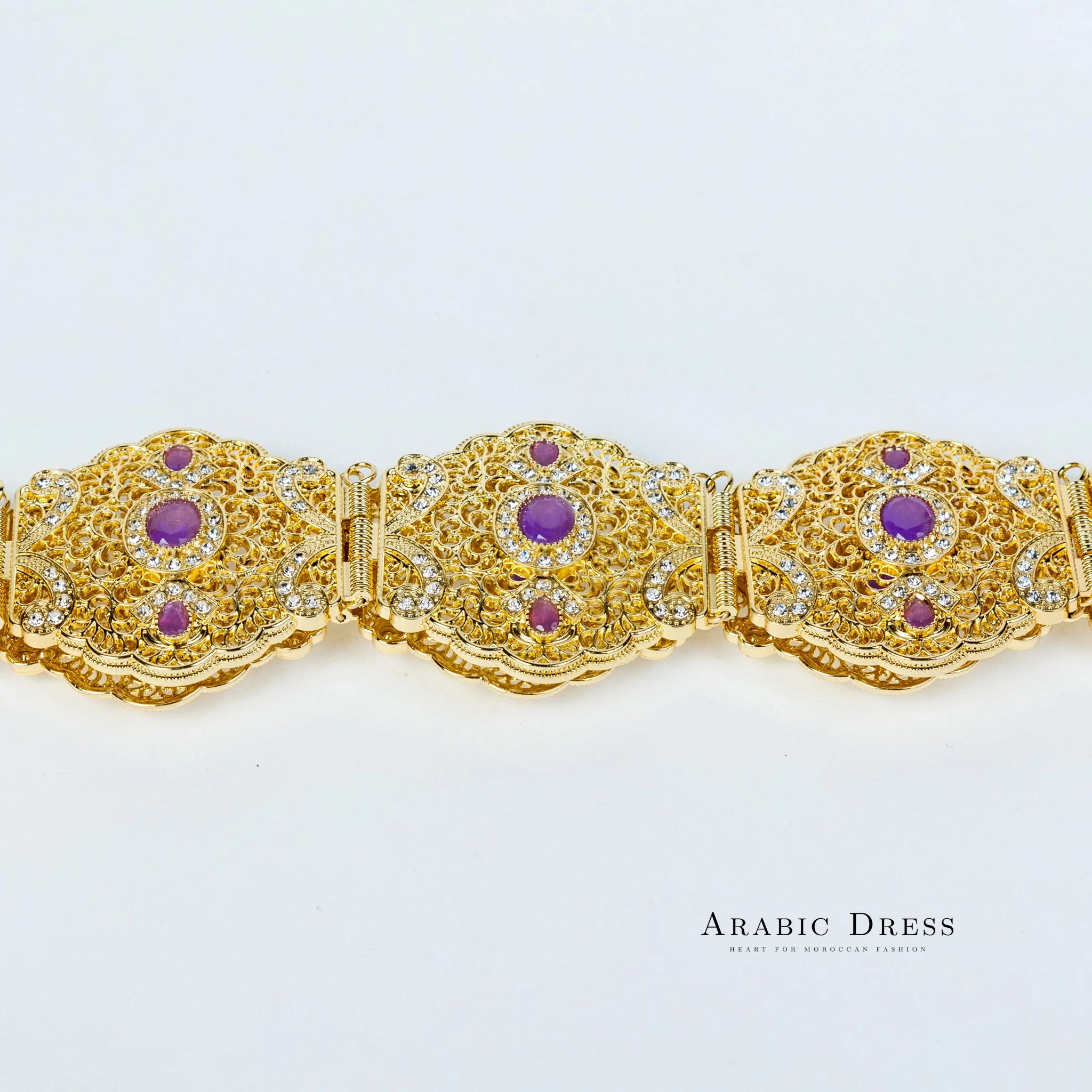 Ahri Gold/Violet Belt - Image 3