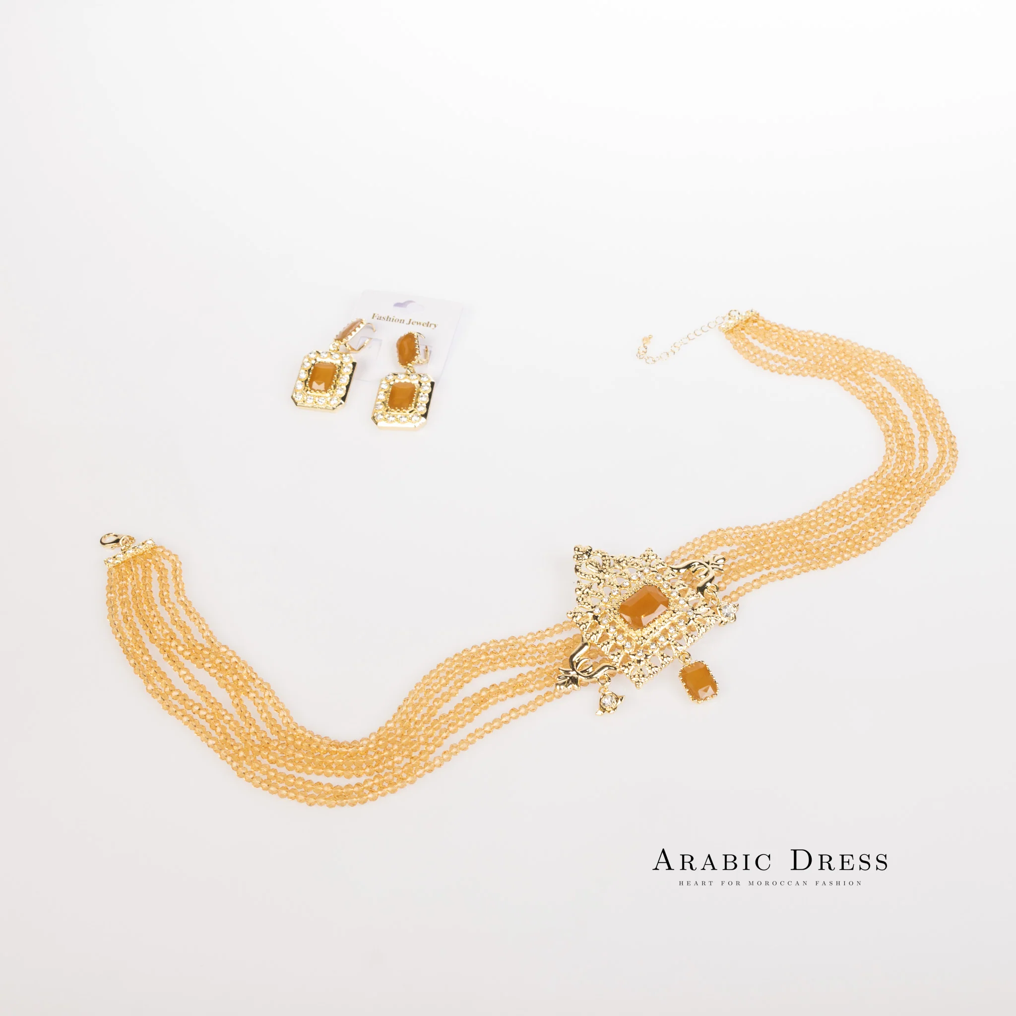 Brown Youra Necklace set - Image 3