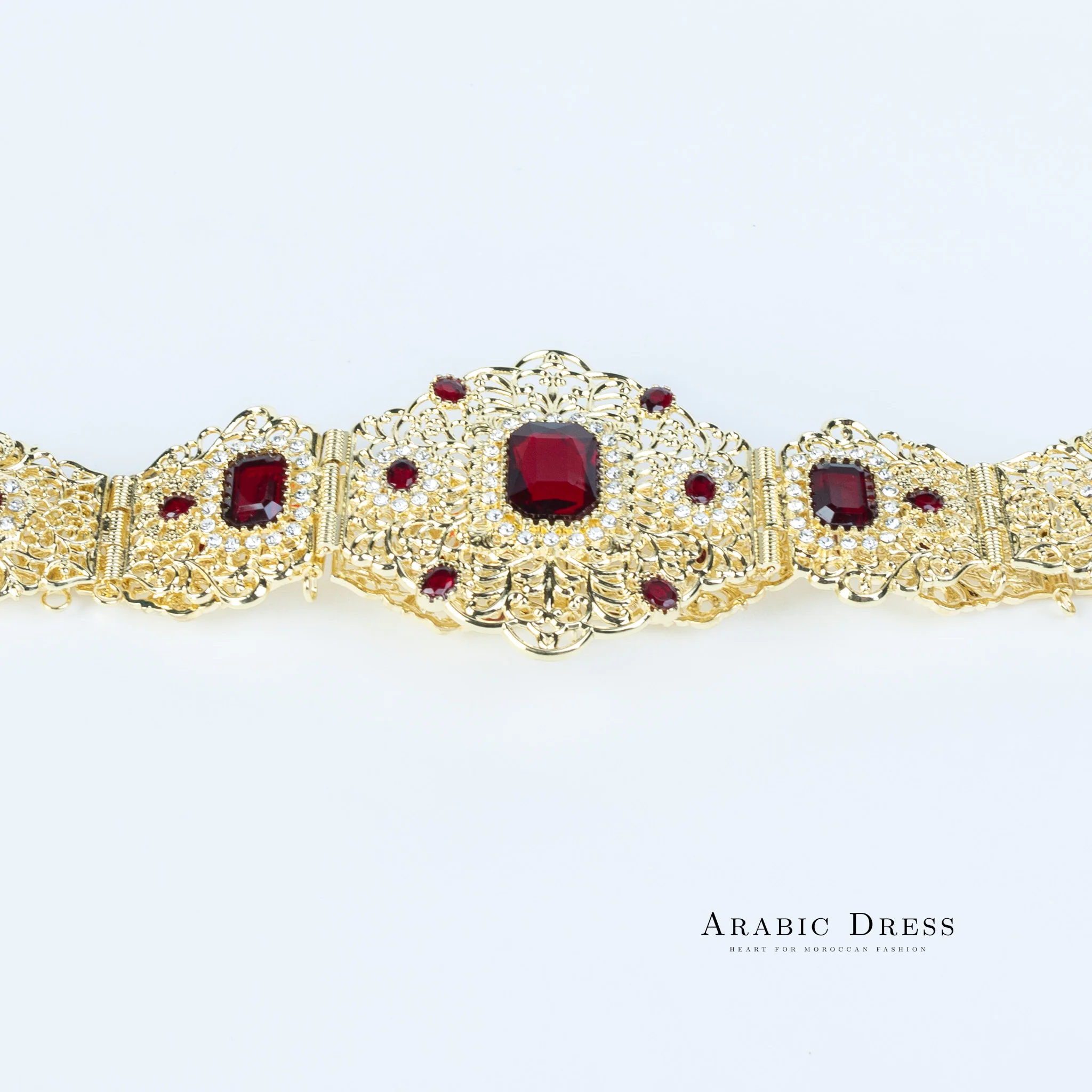 Bora Gold/Bordeaux Belt - Image 3