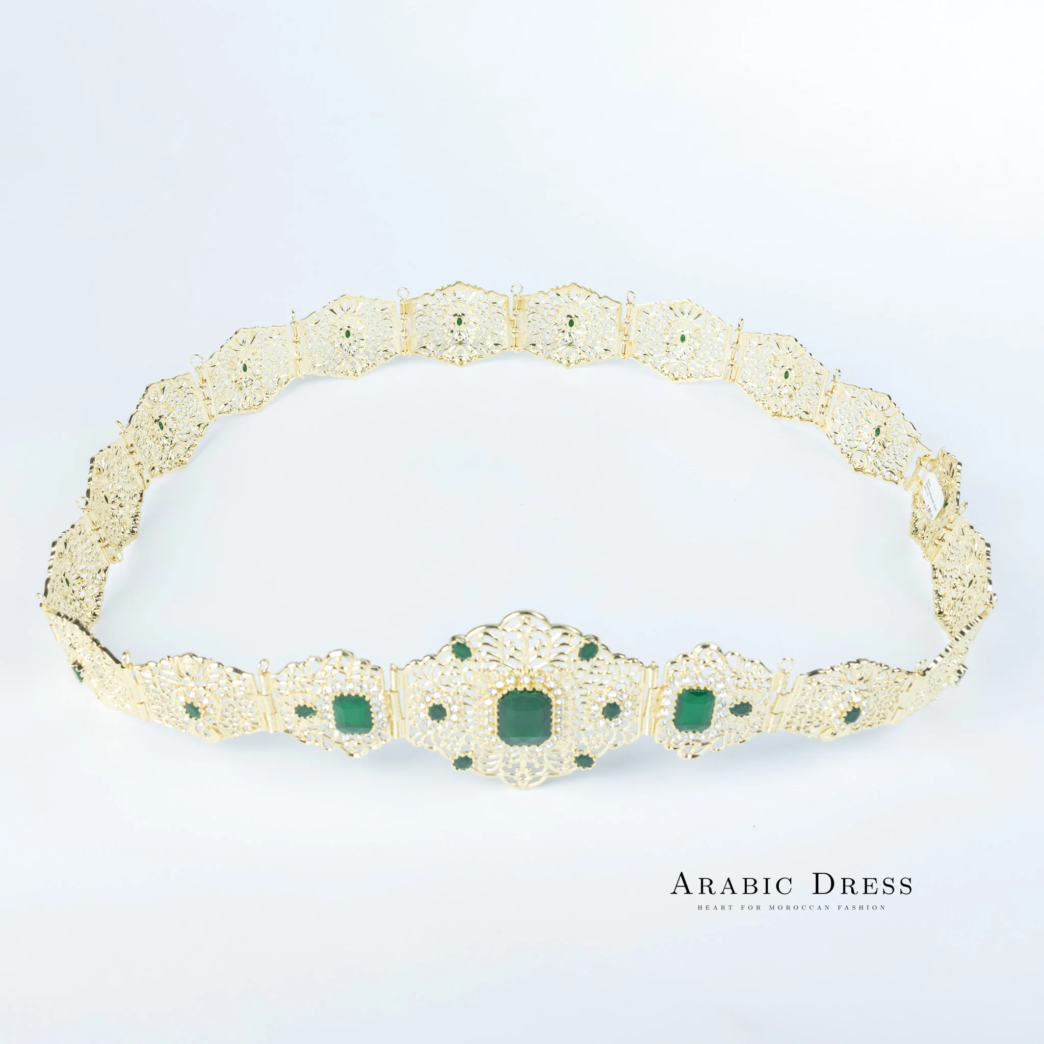 Bora Gold/Darkgreen Belt - Image 2