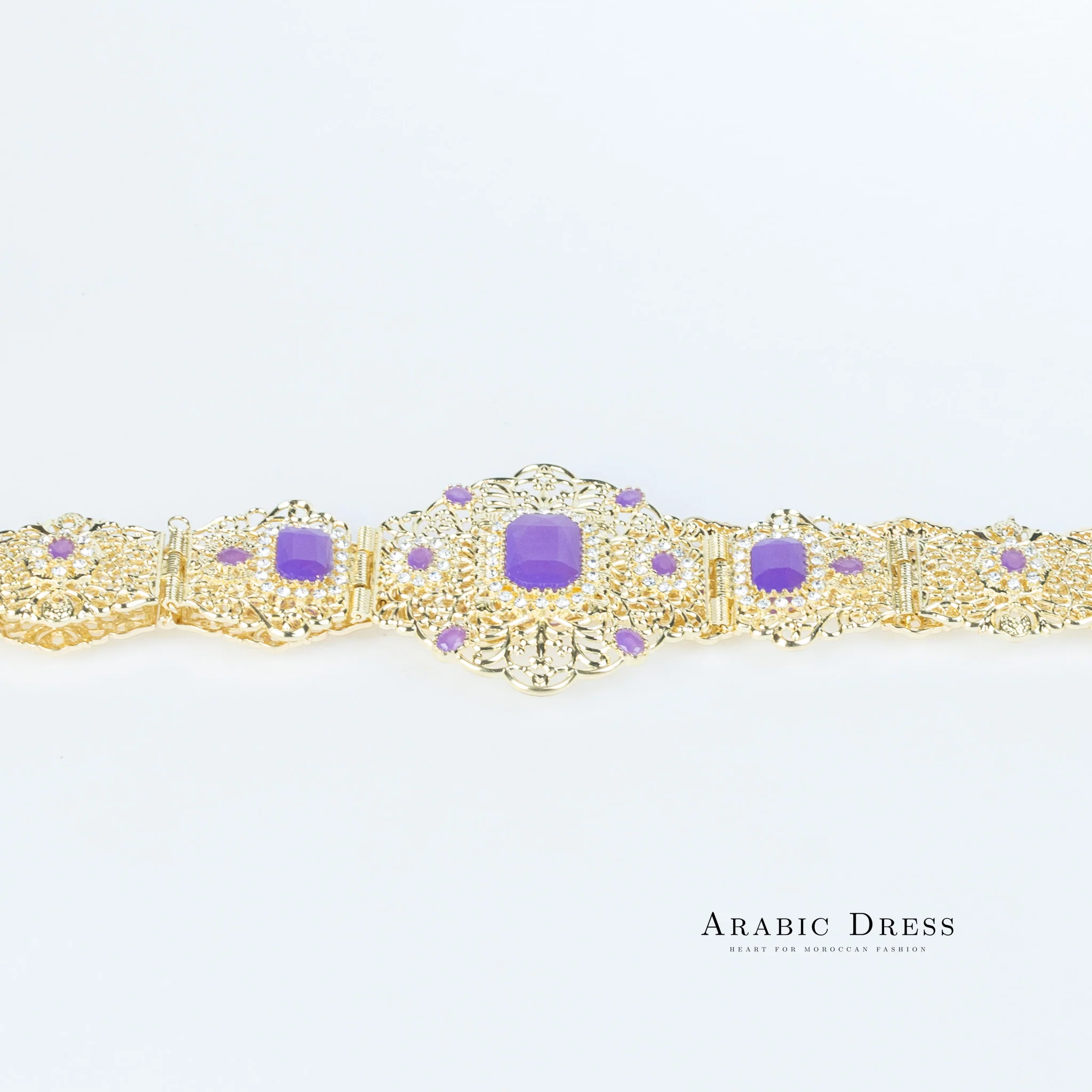 Bora Gold/Violet Belt - Image 3