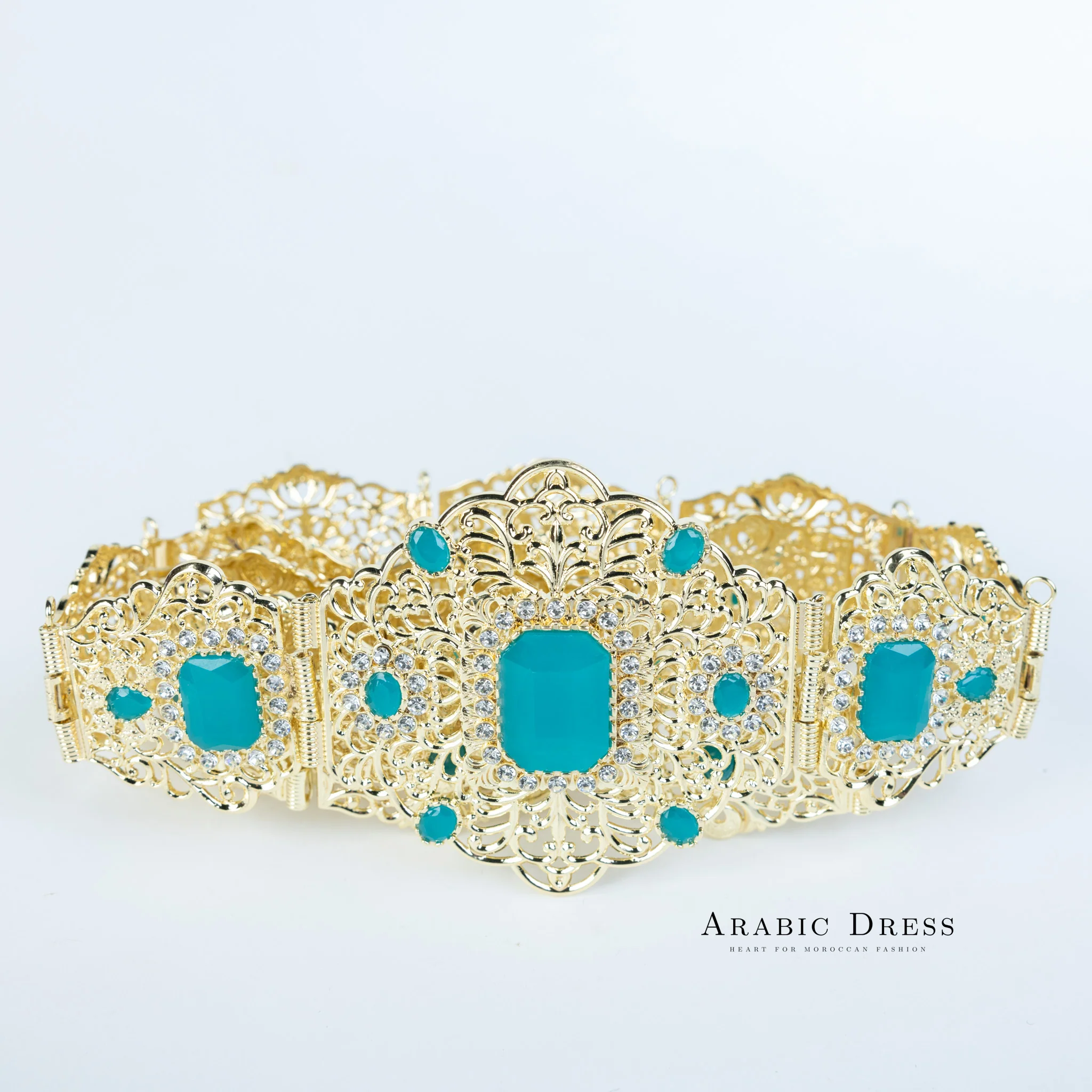 Bora Gold/Teal Belt