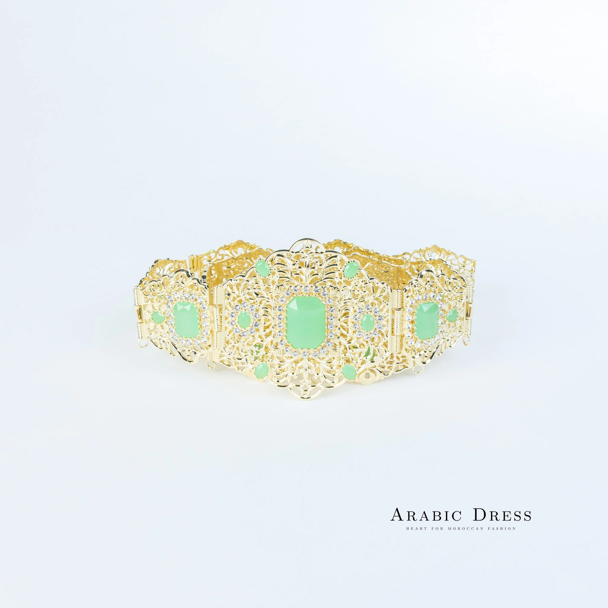 Bora Gold/Mintgreen Belt