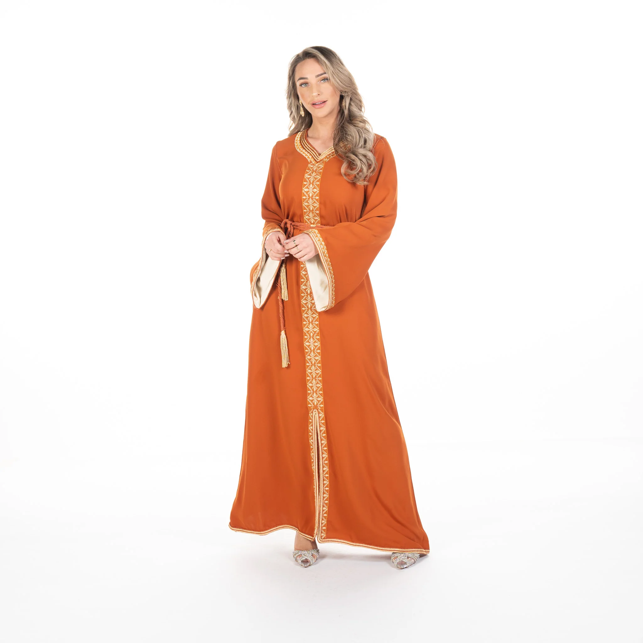 Caftan Basma Orange - Image 8