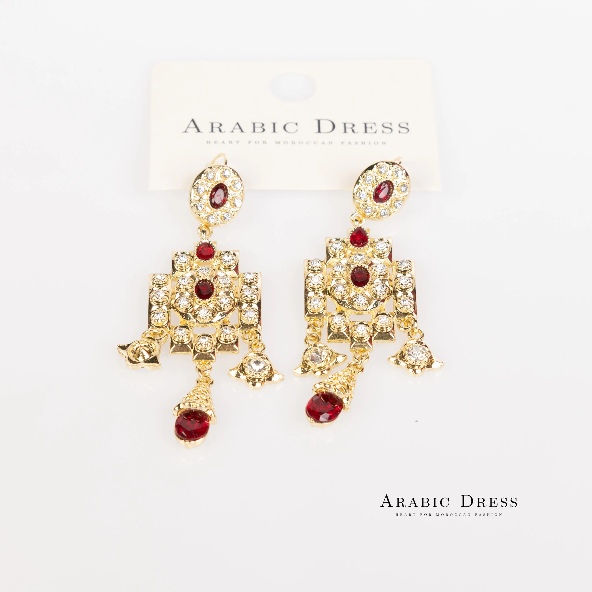 Bordeaux Hae Earrings