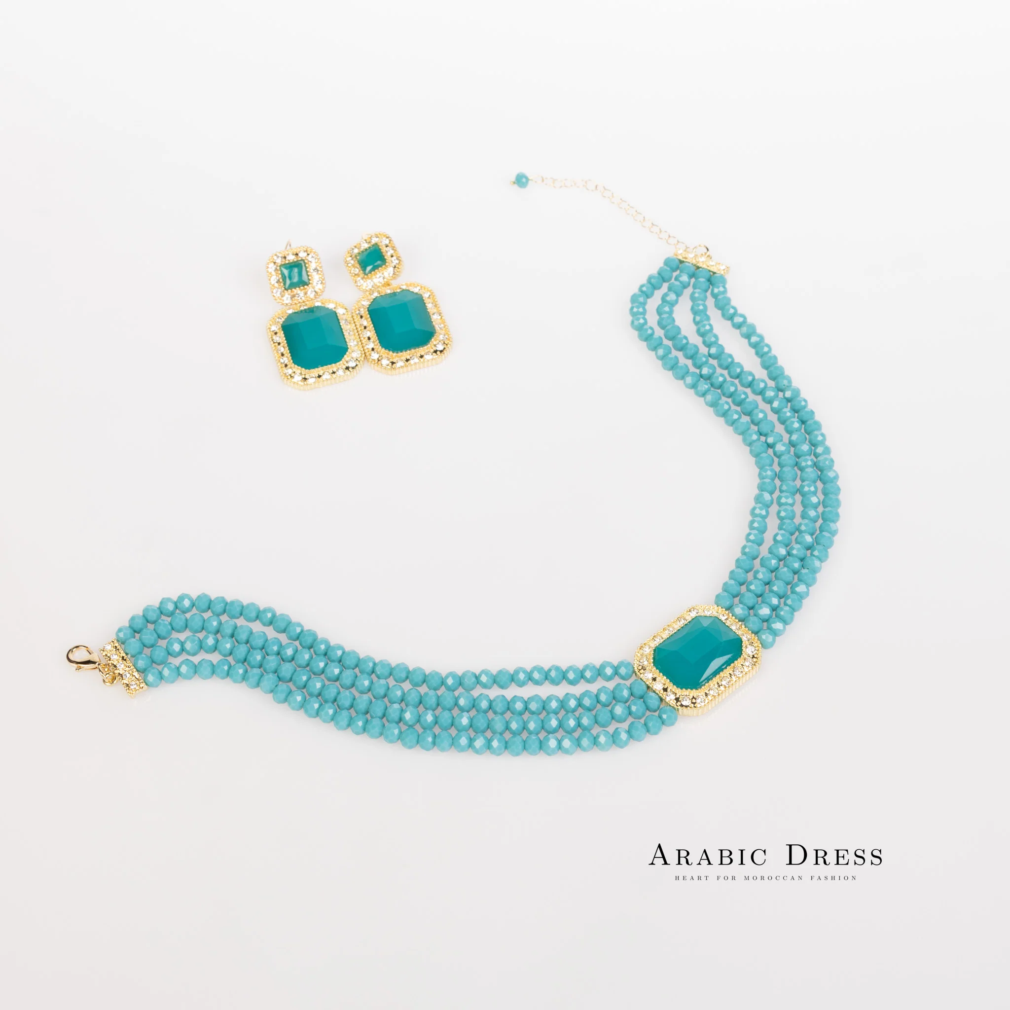 Blue Mi-So Necklace set