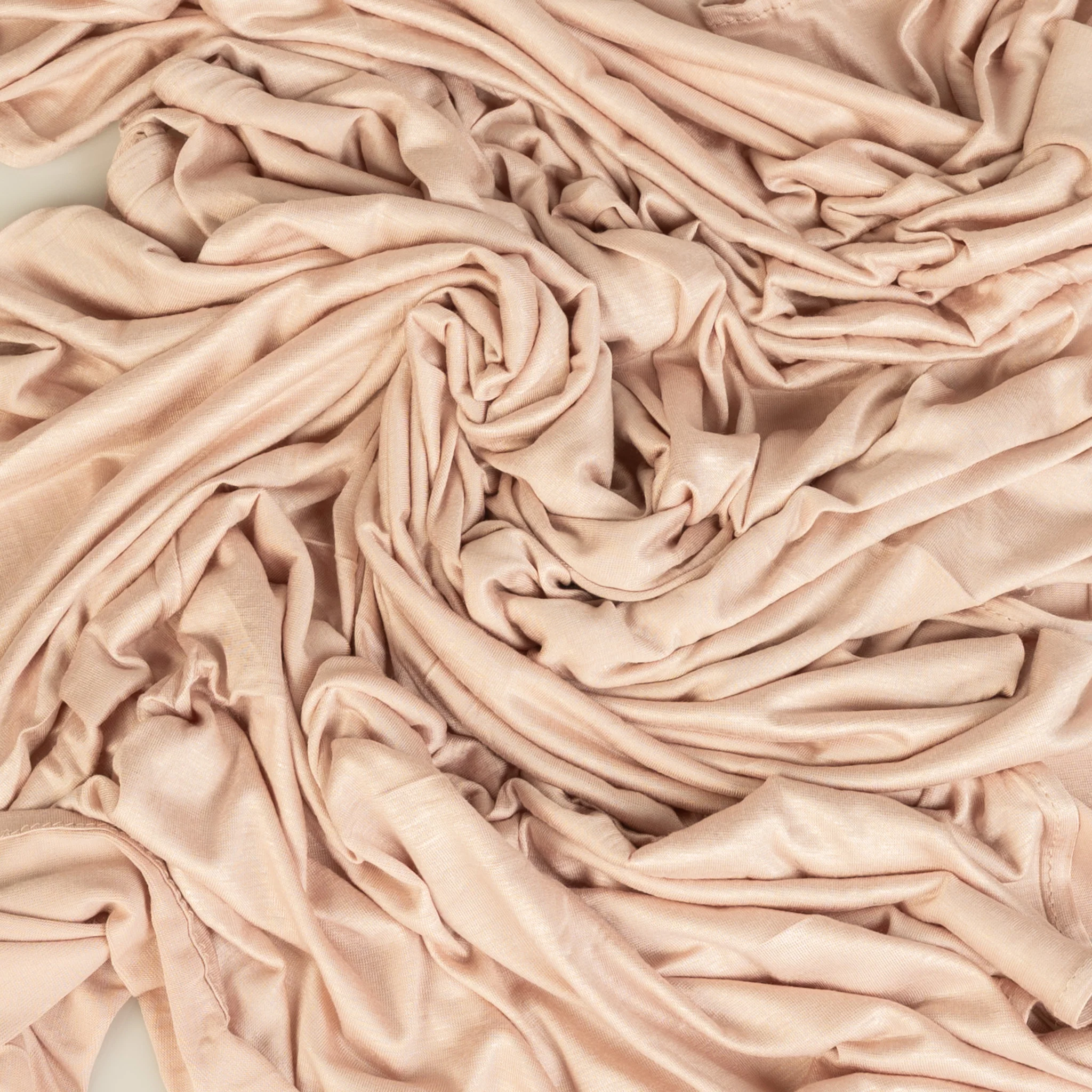 Jersey Hijab Sara Pale pink - Image 2