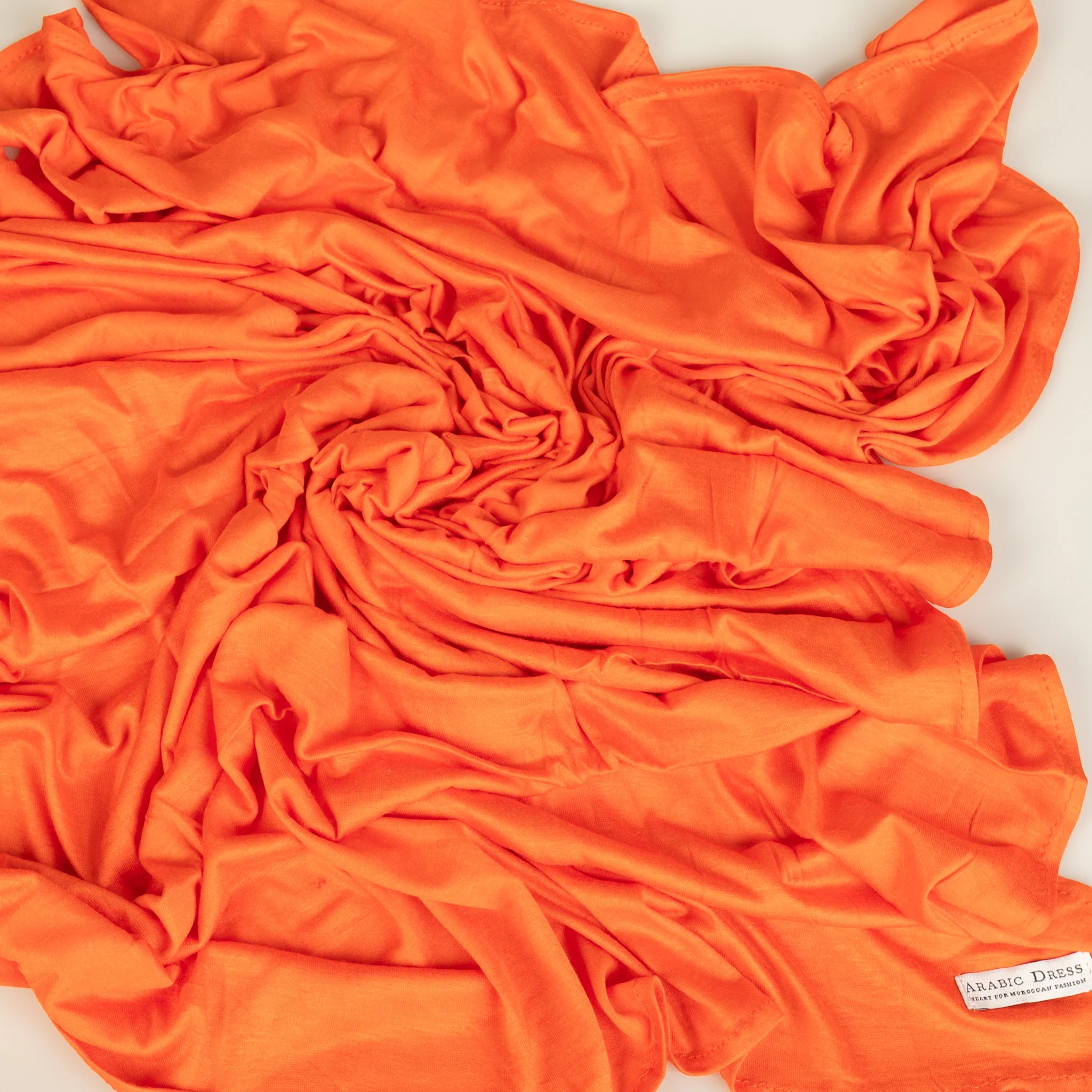 Jersey Hijab Sara Orange - Image 2