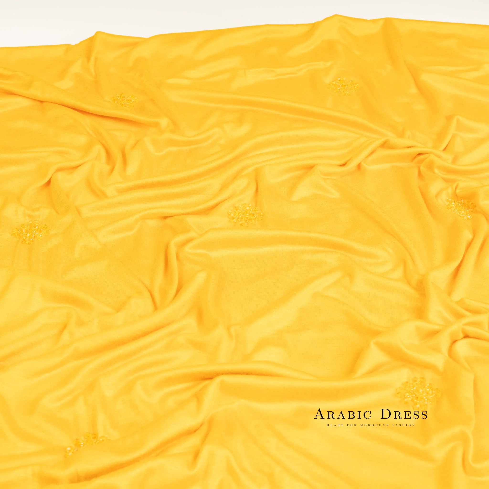 Jersey Hijab Zaya Cyber Yellow - Image 3