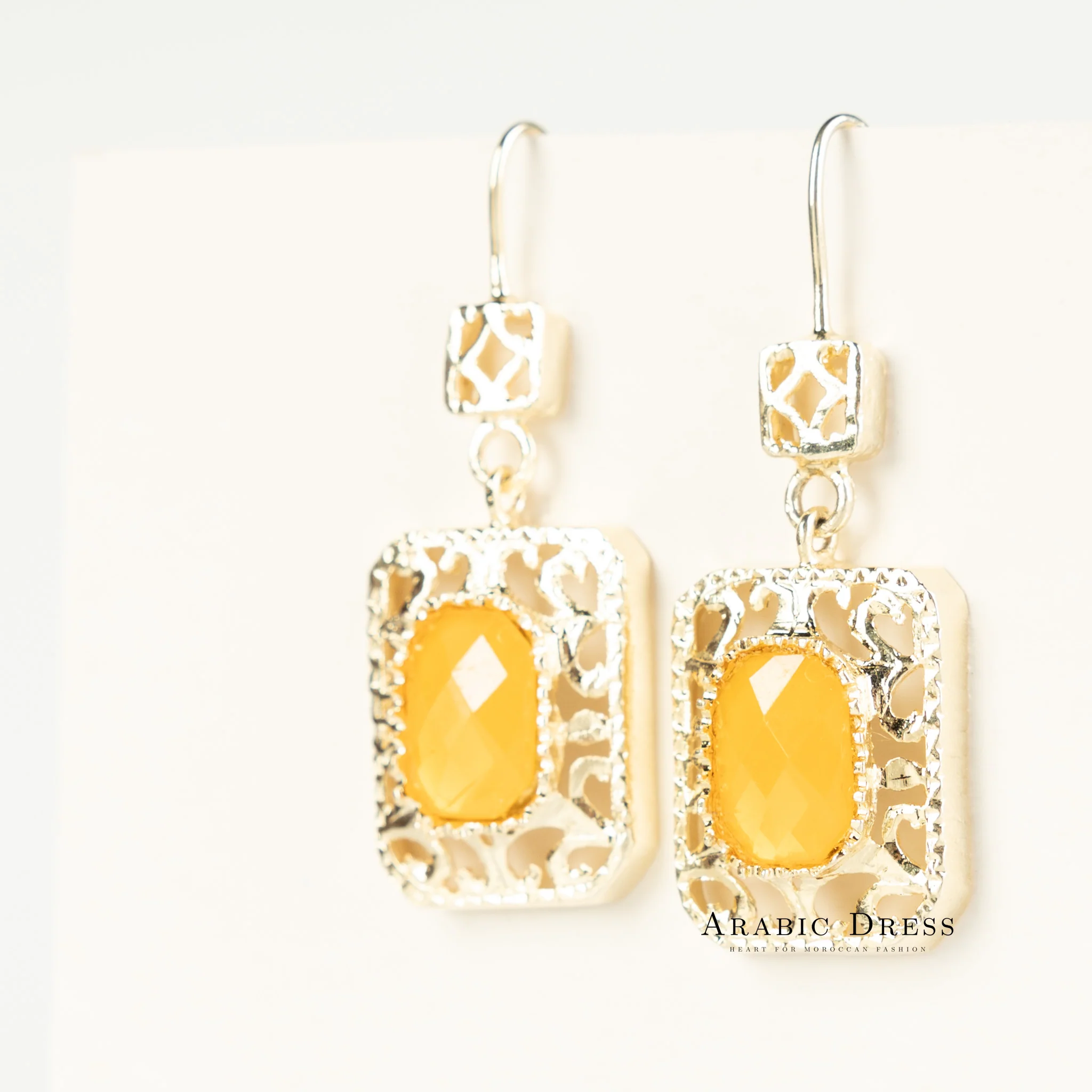 Orange Nifa necklace set - Image 4