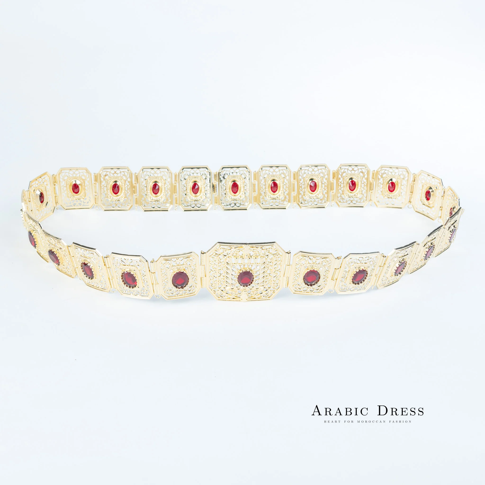 Micha Gold/Bordeaux Belt - Image 2