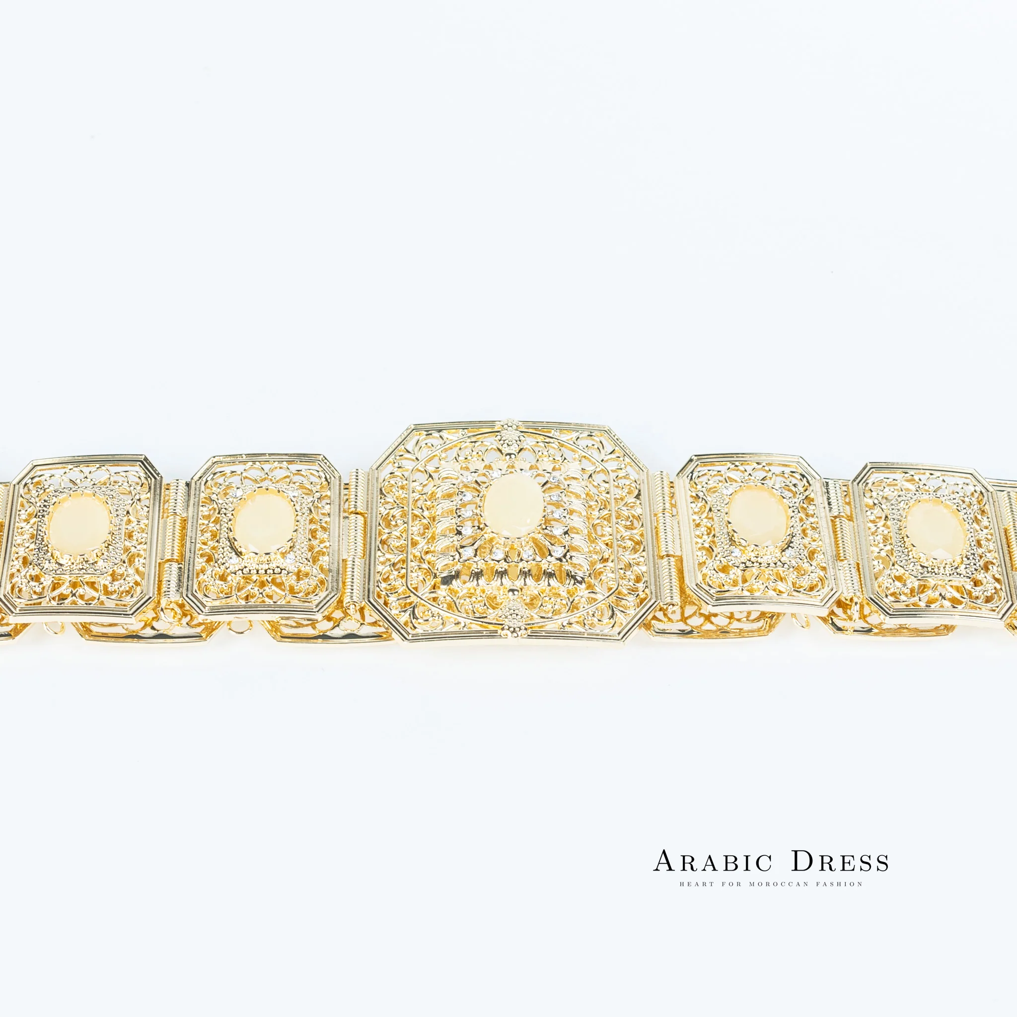 Micha Gold/Creme Belt