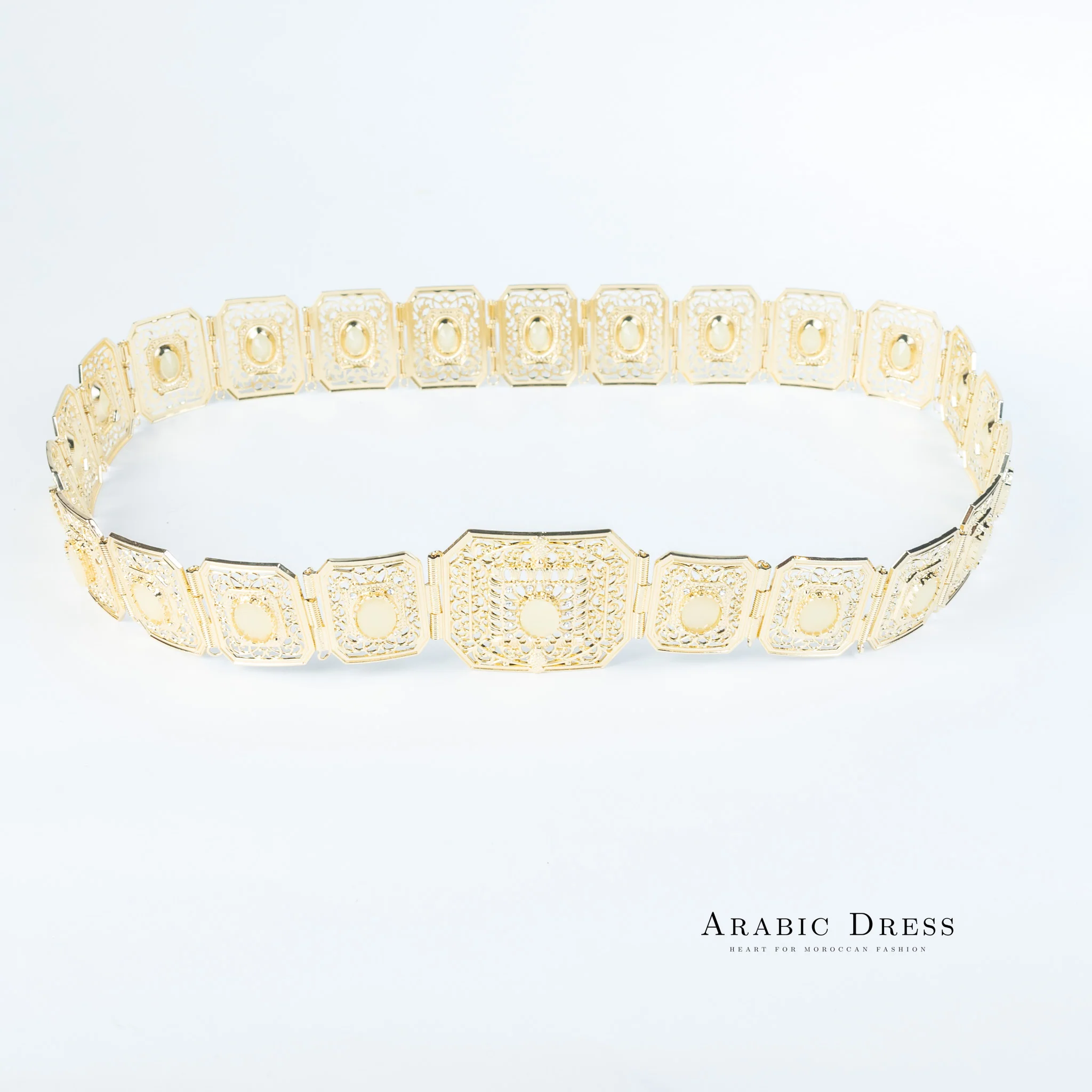 Micha Gold/Creme Belt - Image 2