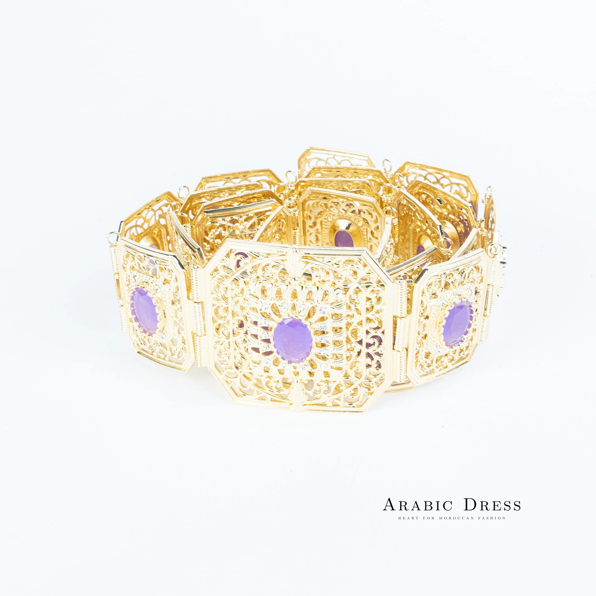 Micha Gold/Violet Belt - Image 3