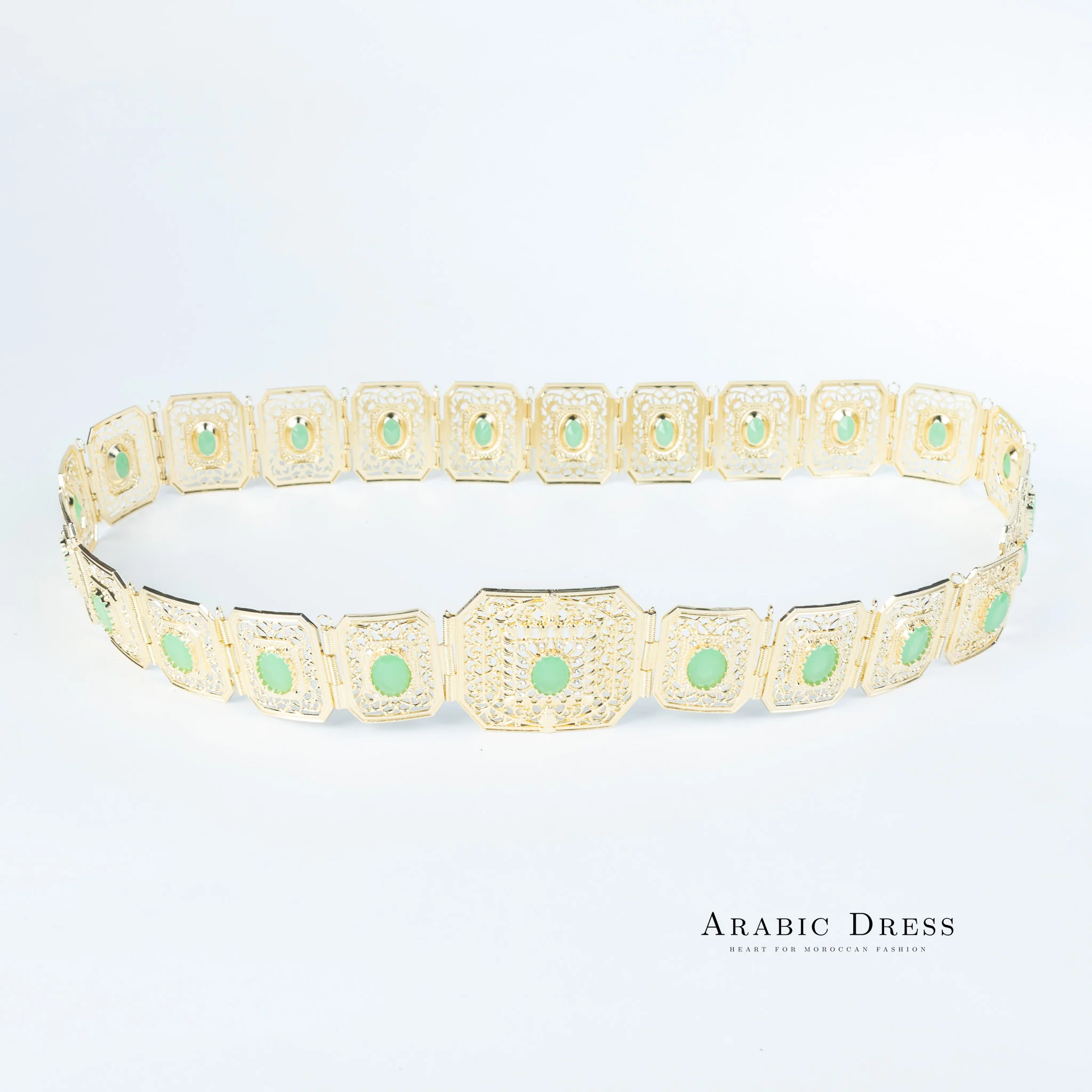 Micha Gold/Mintgreen Belt - Image 2