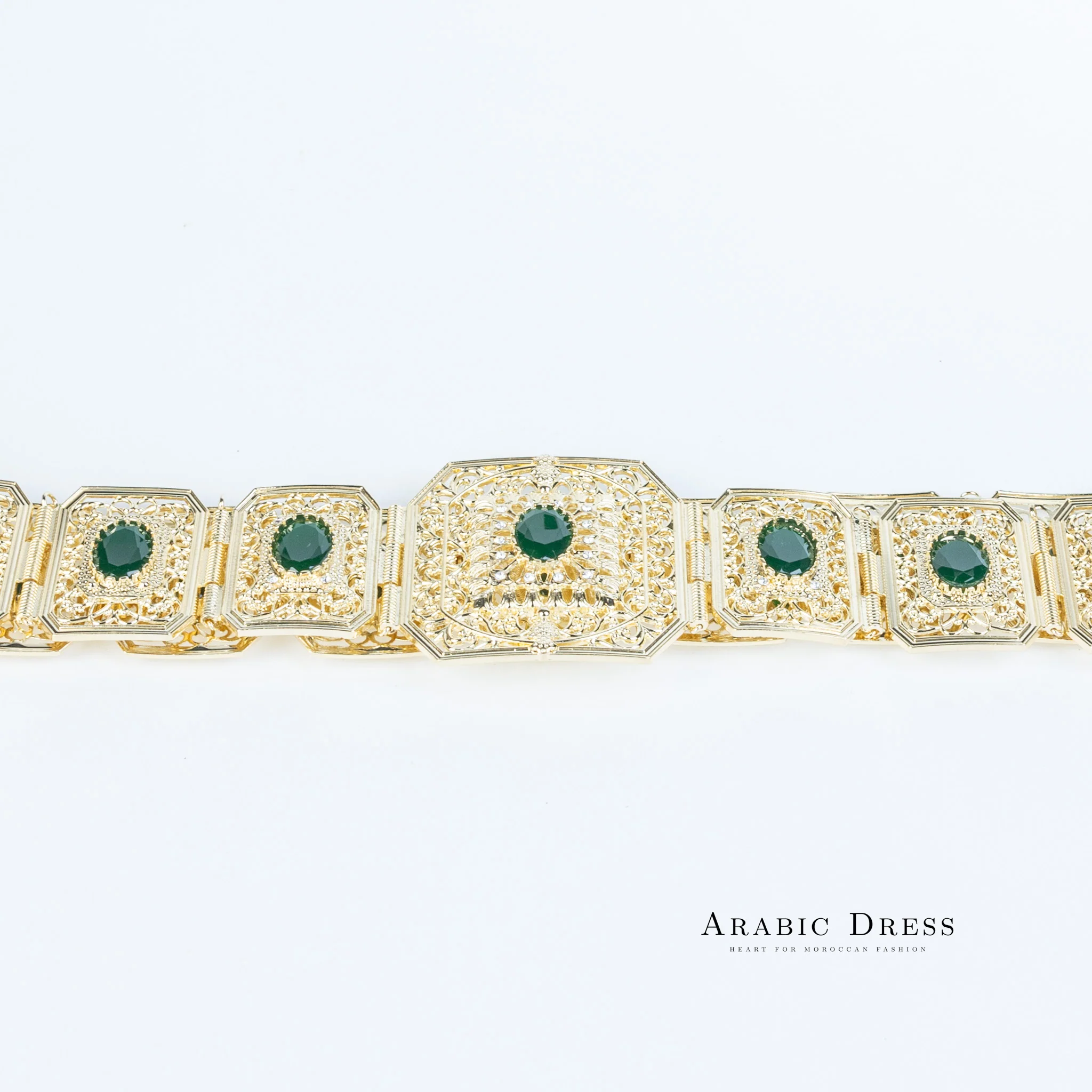 Micha Gold/Green Belt - Image 3