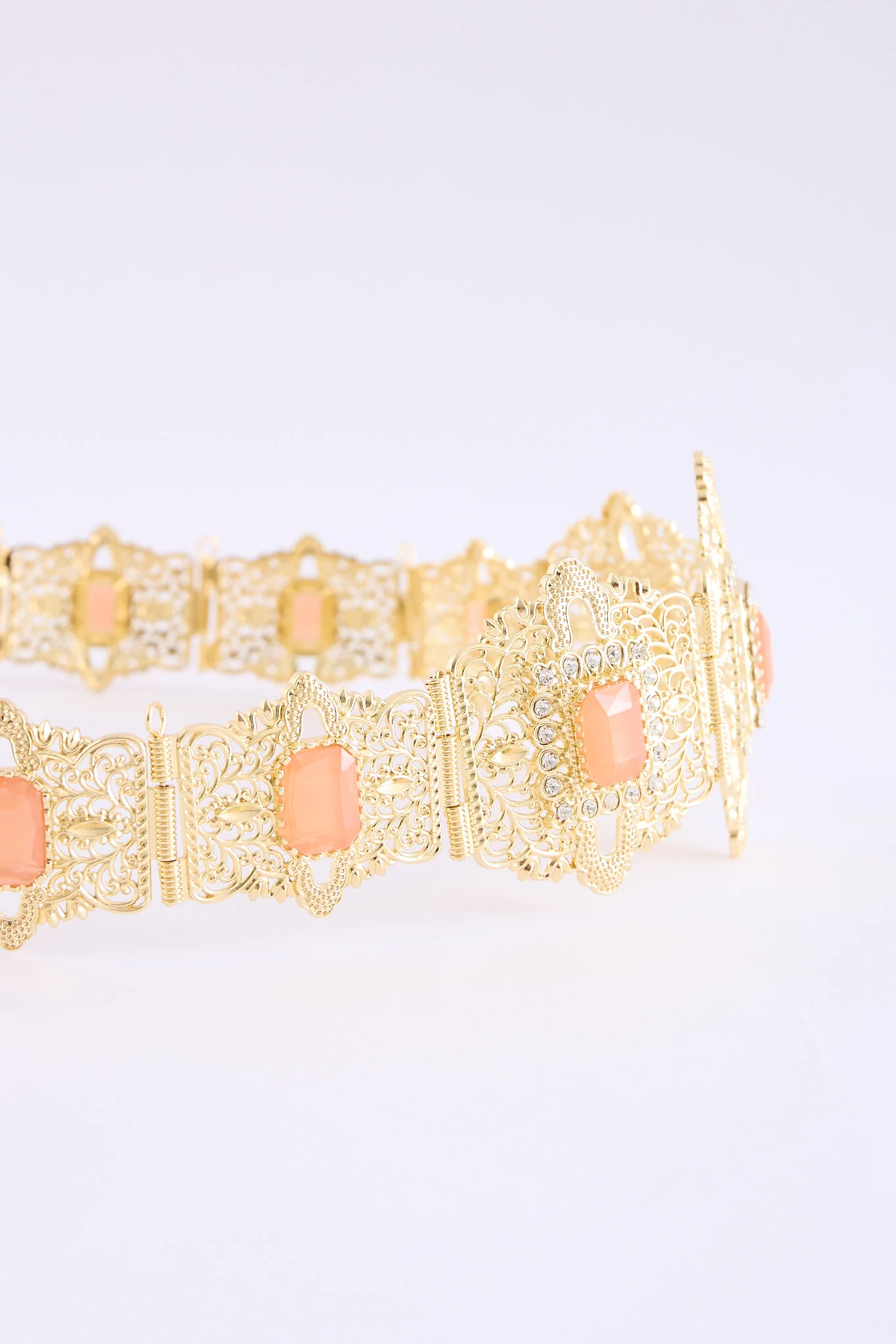 Mihi Gold/Salmon Belt - Image 2