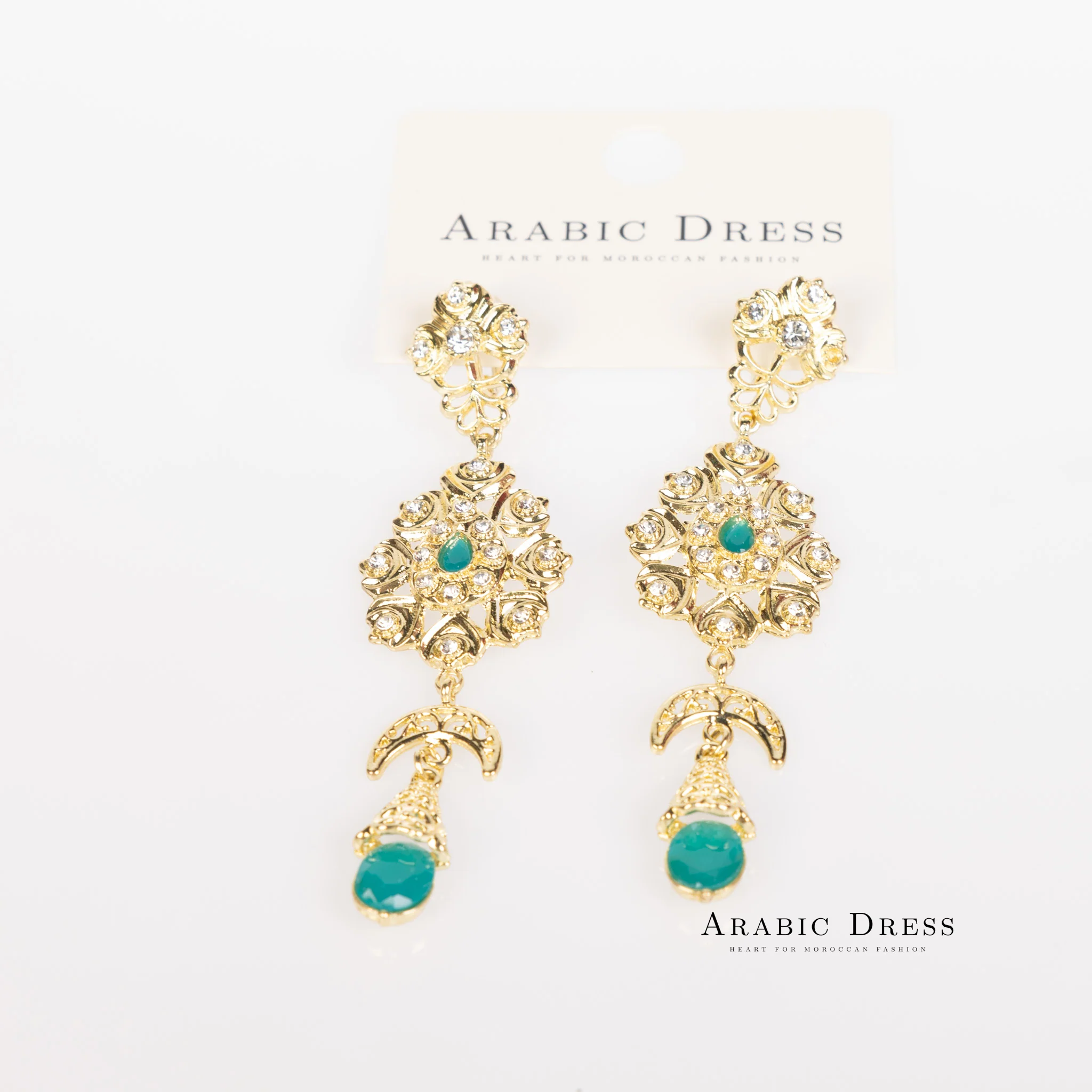 Teal Ora  Earrings