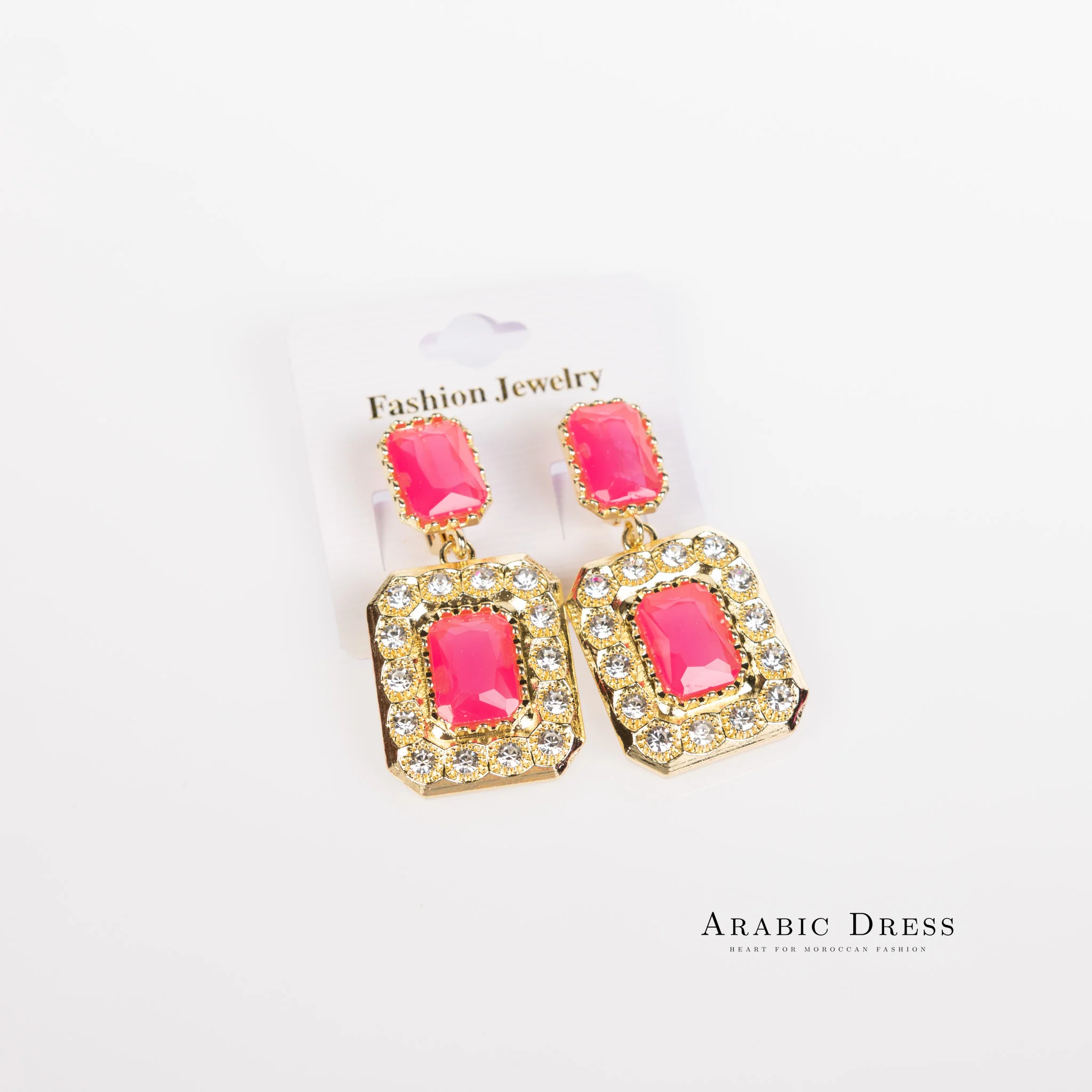Fuchsia Youra Necklace set - Image 3