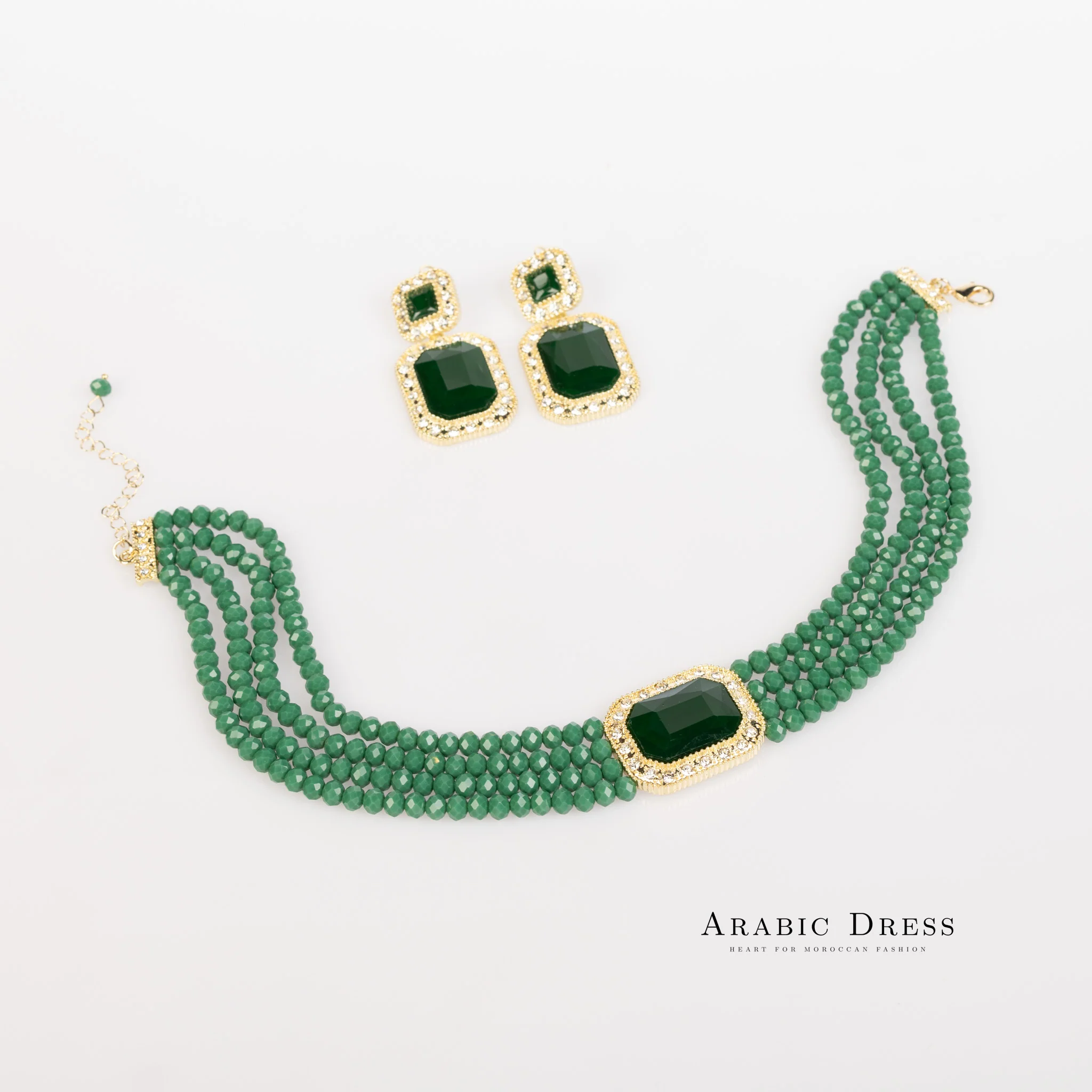 Green Mi-So Necklace set