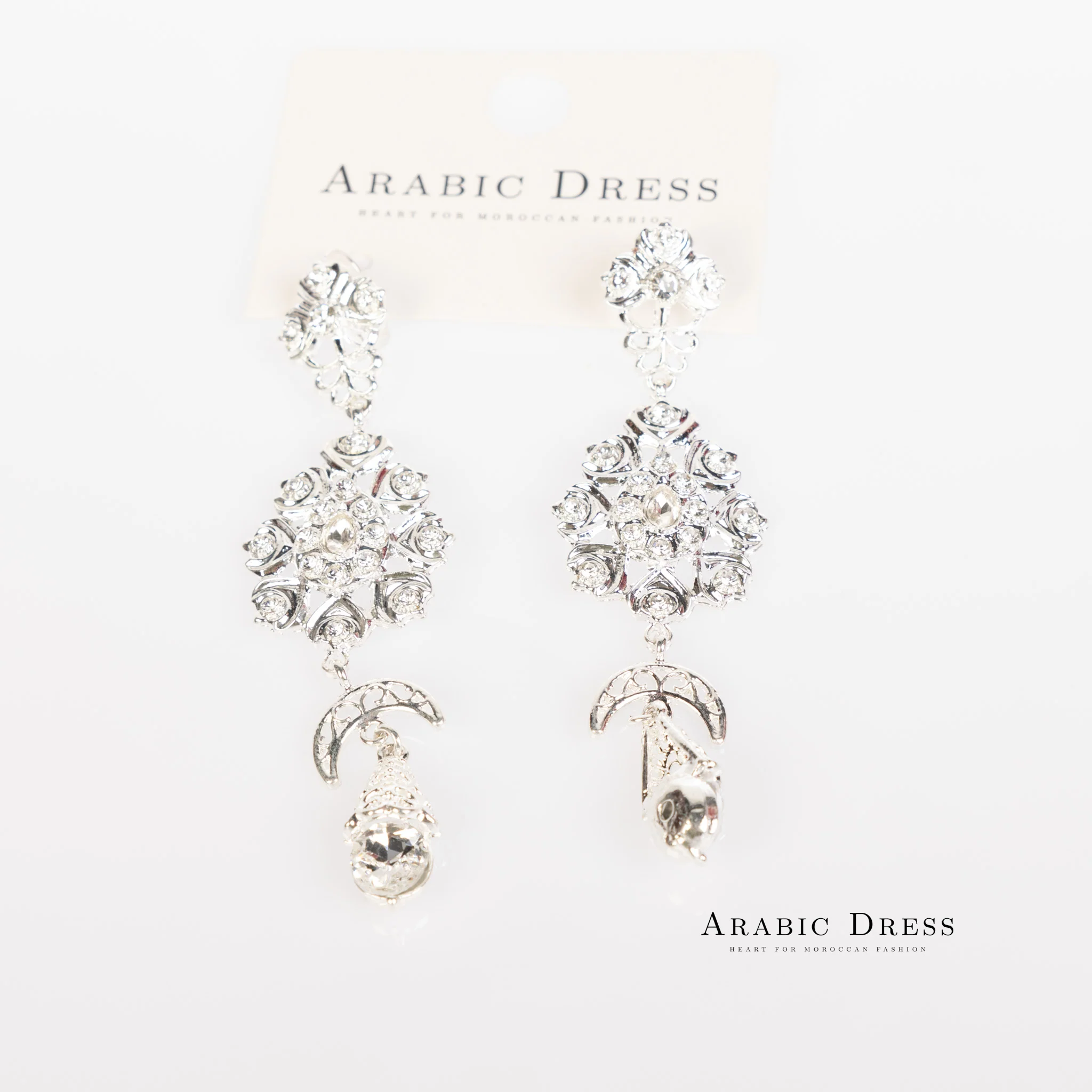 Silver Ora  Earrings