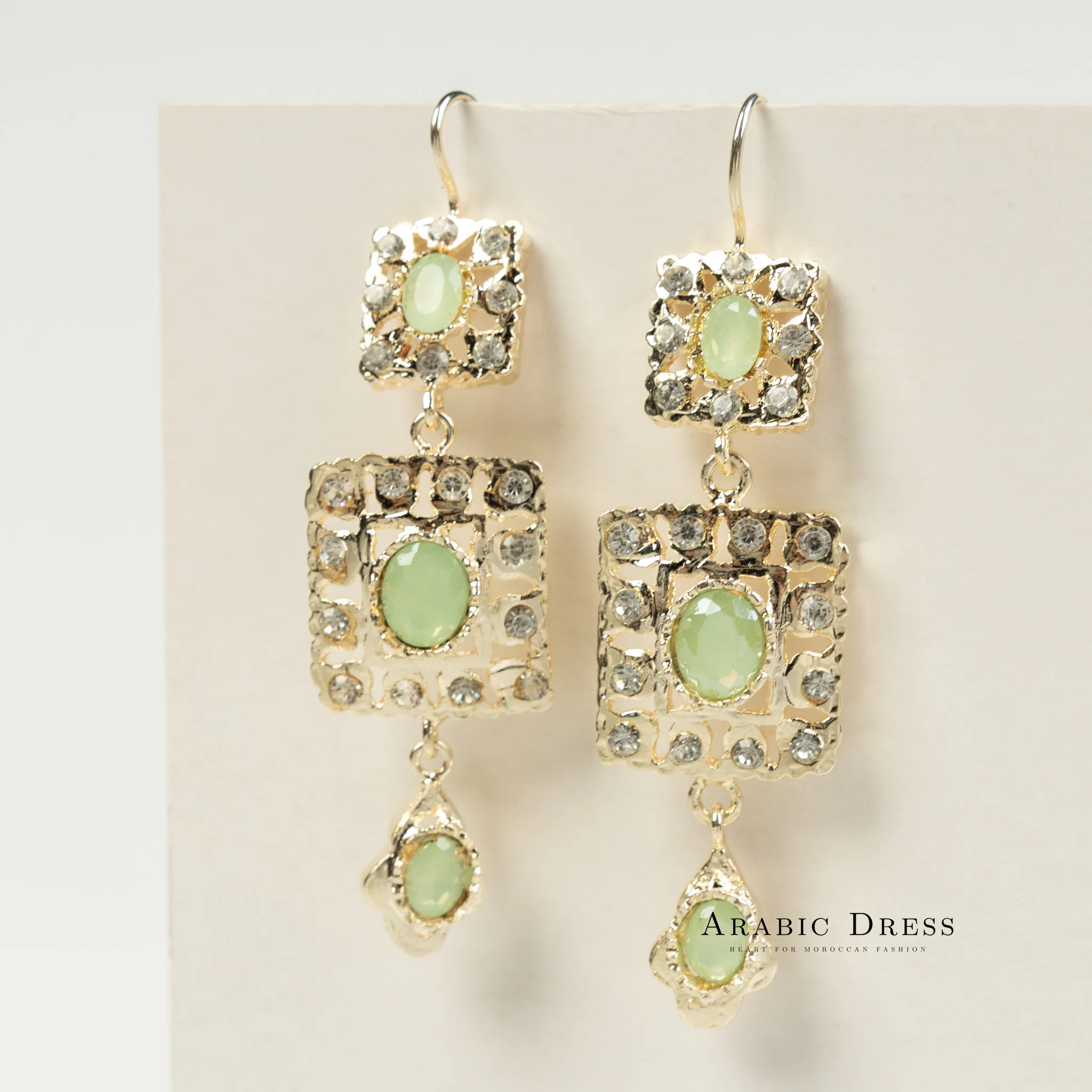 Mint  Green Nifa necklace set - Image 3